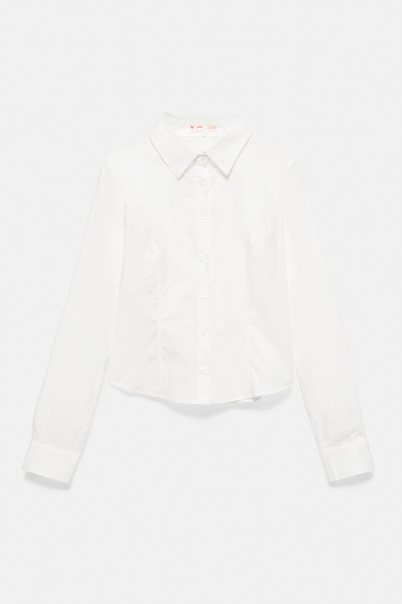 Disney x F1 darted white shirt — White