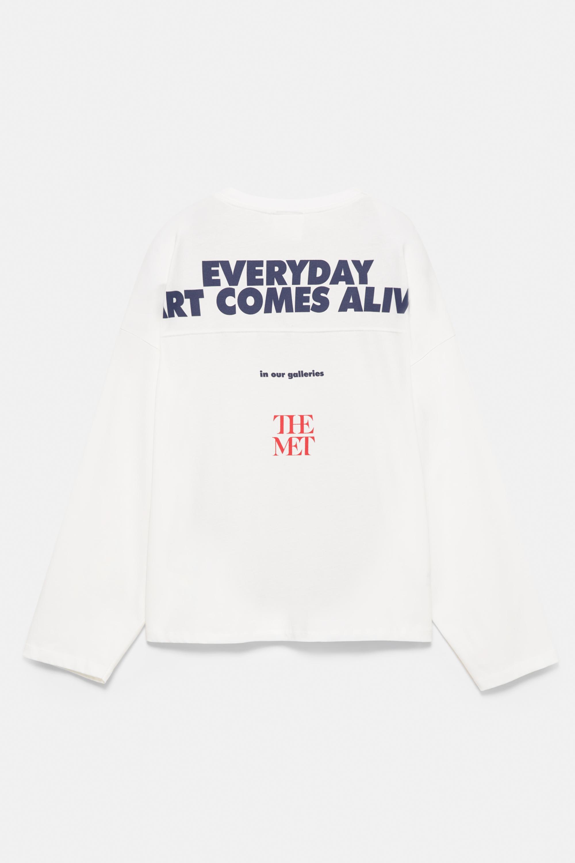 The Met beyaz t-shirt - Görsel 5