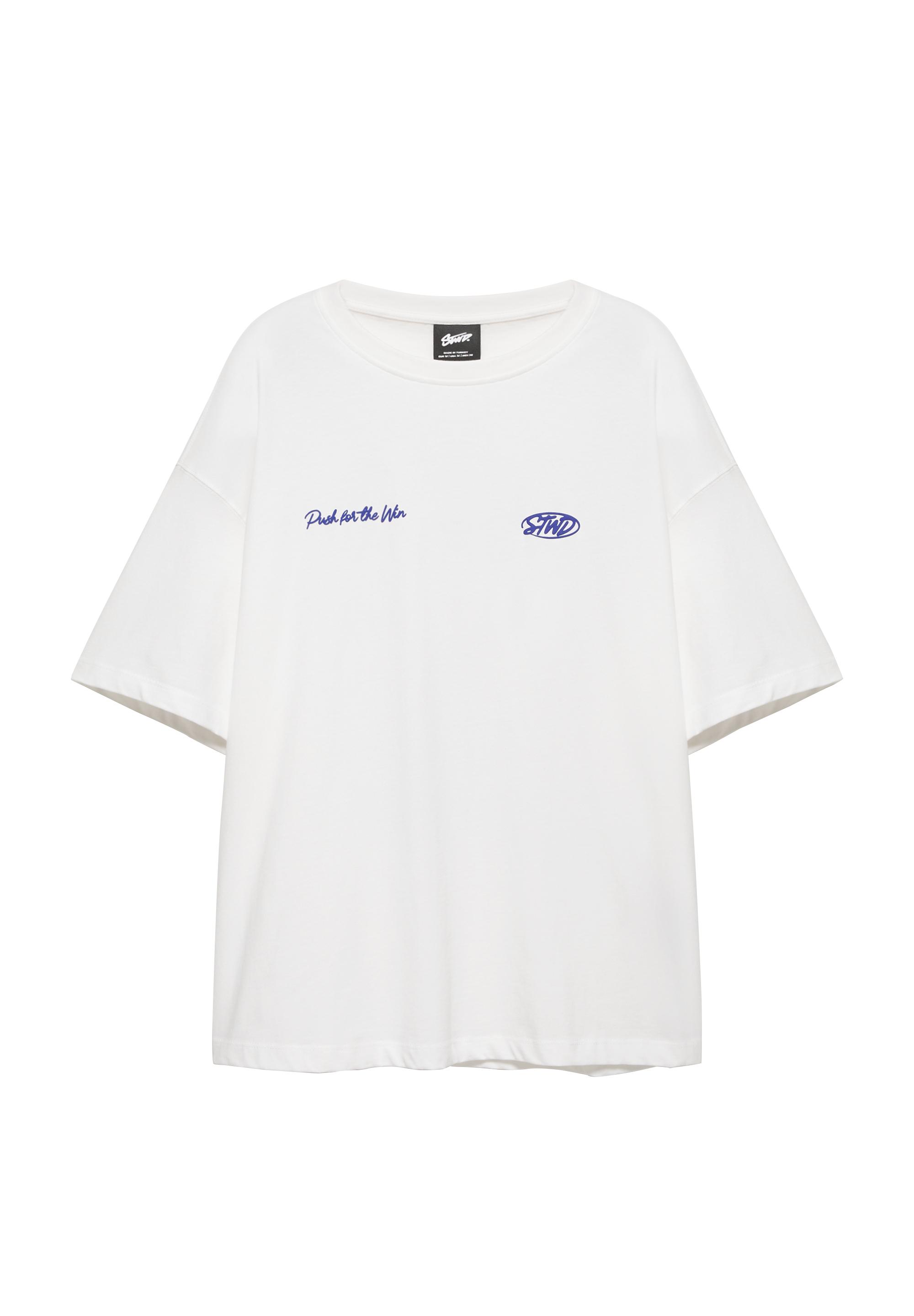 STWD bear T-shirt — White