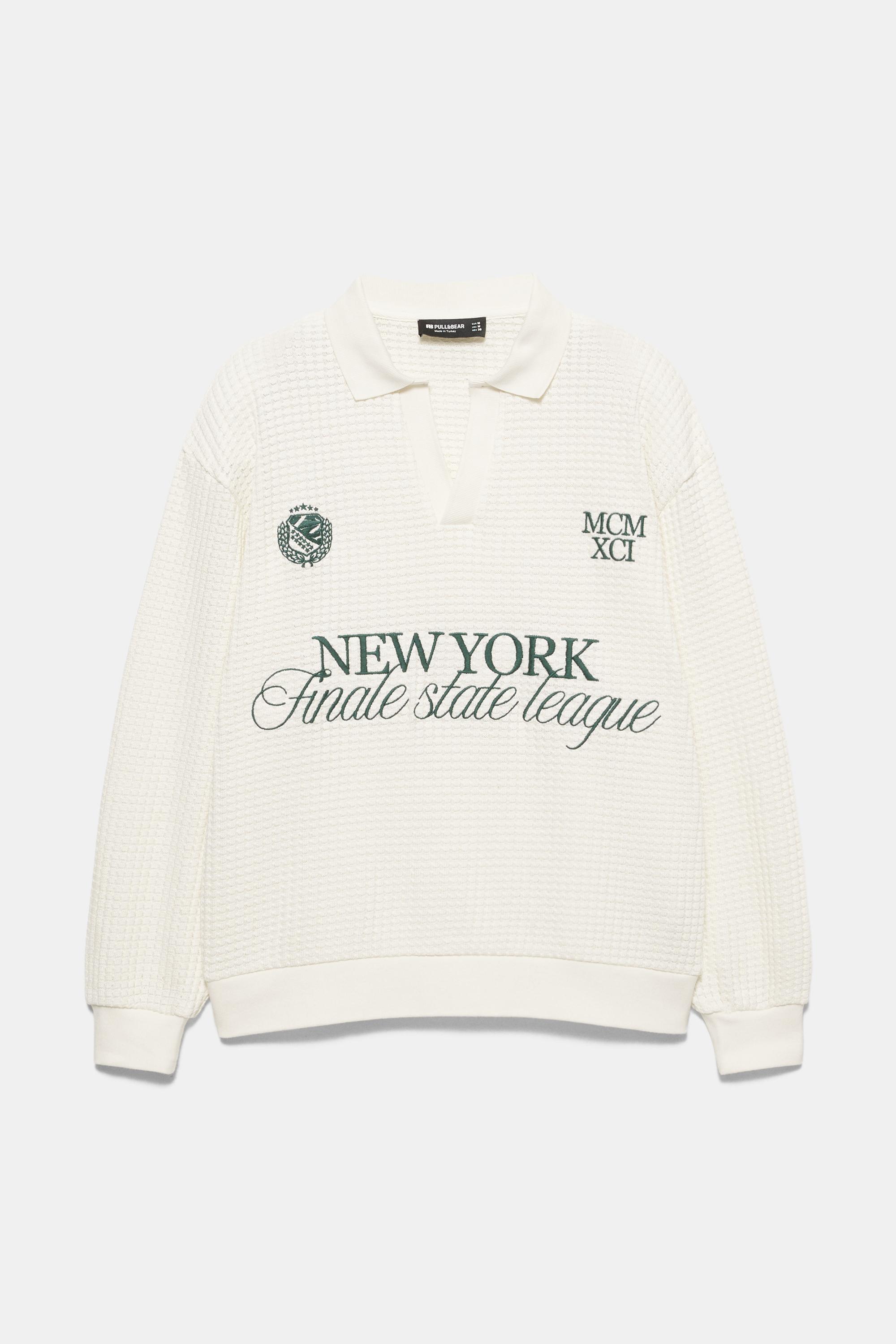 Nakışlı New York Polo