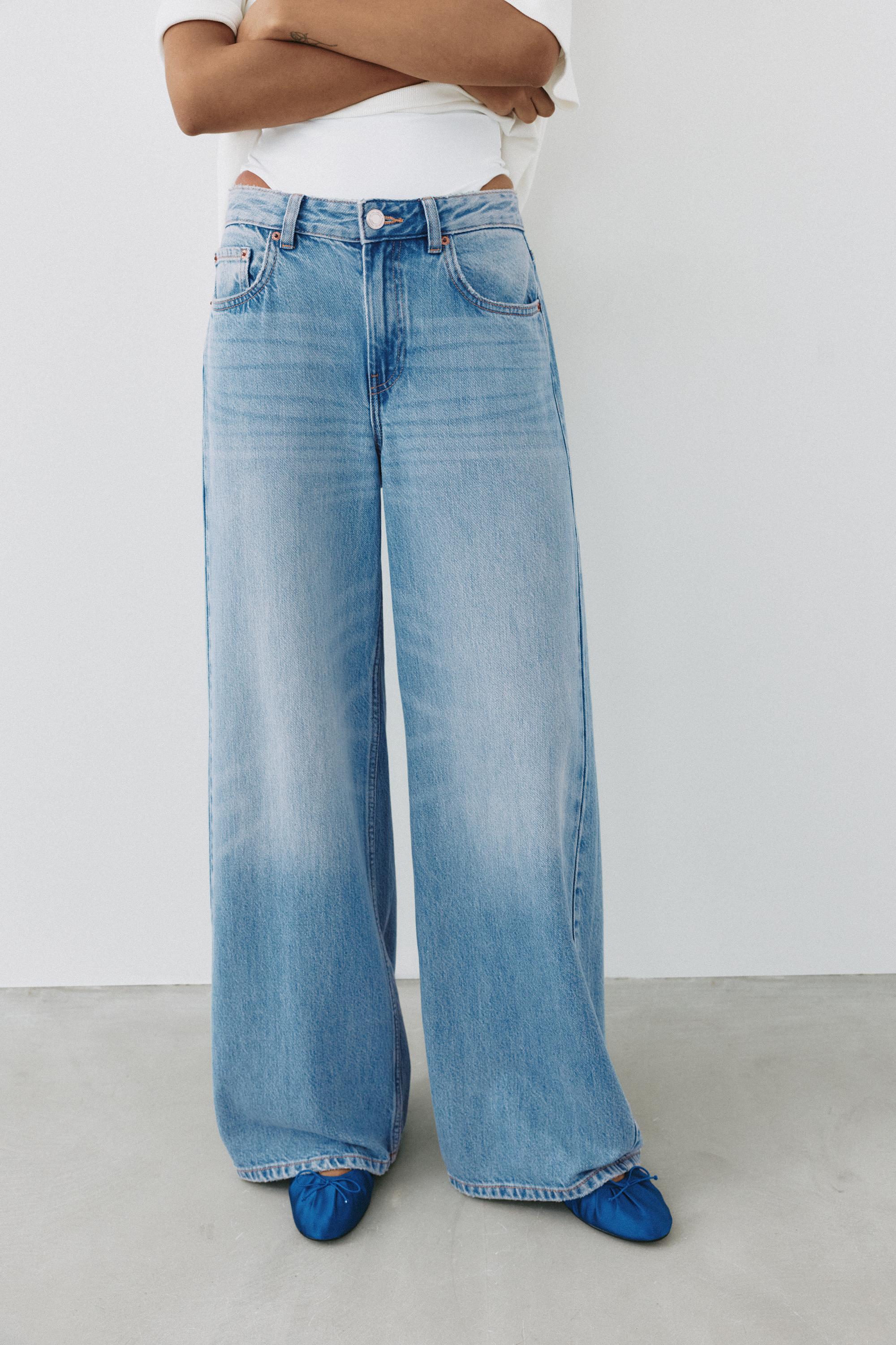 Oversize baggy jeans — Indigo