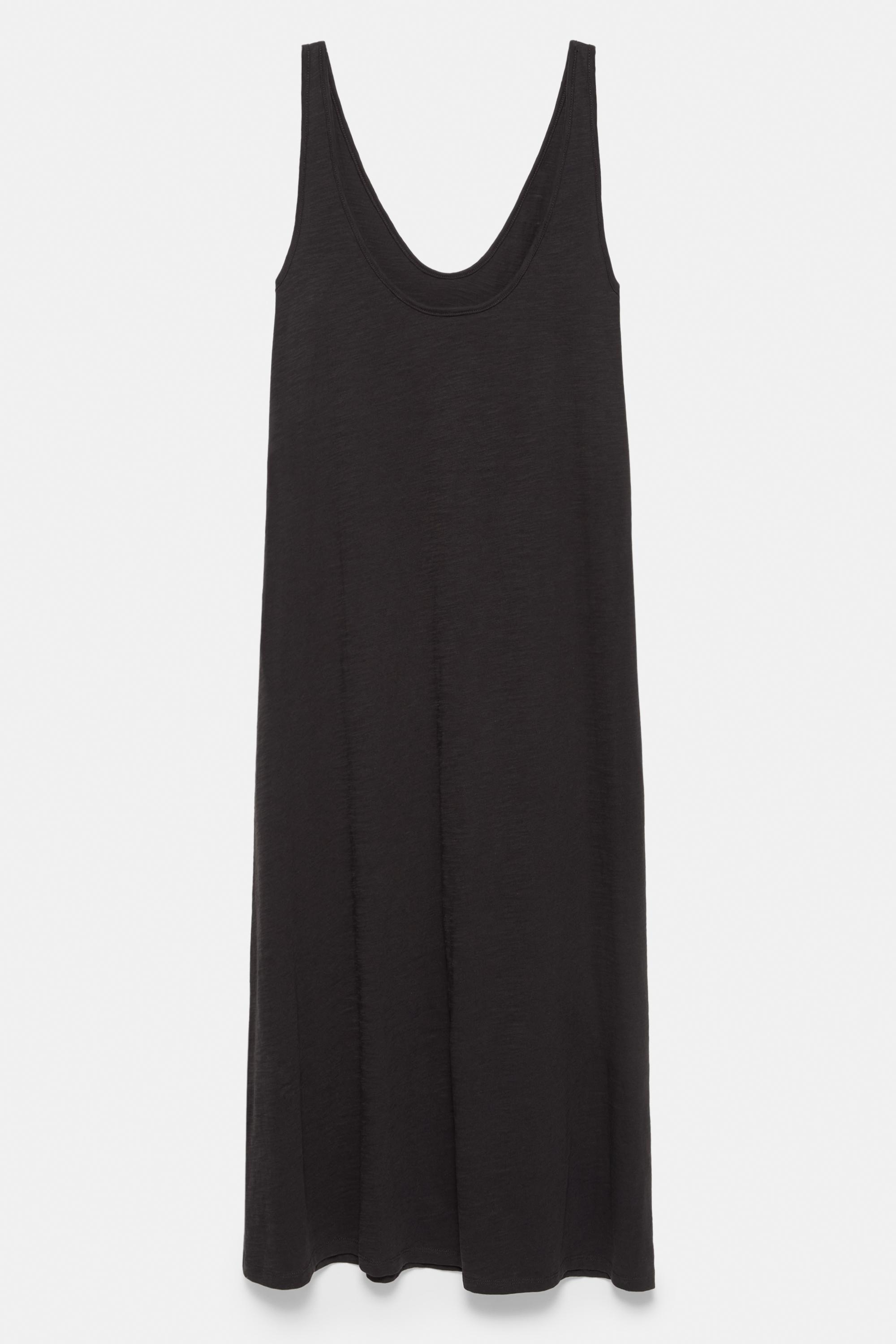 Strappy midi dress — Anthracite grey