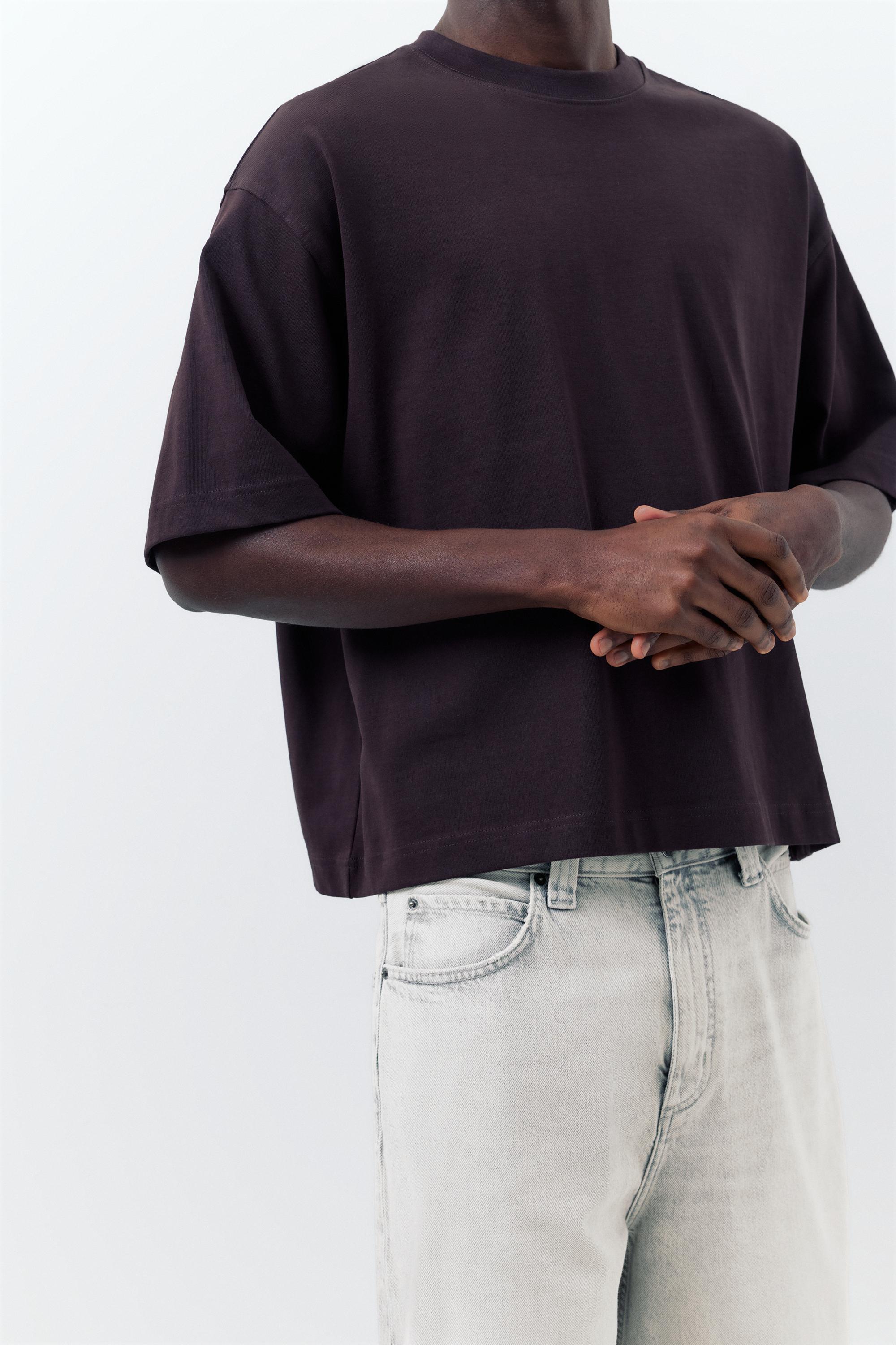 Skater denim Bermuda shorts — Pale grey