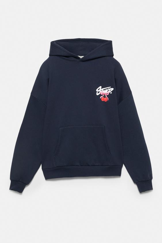 basic hoodie sudaderas pull and bear 2021