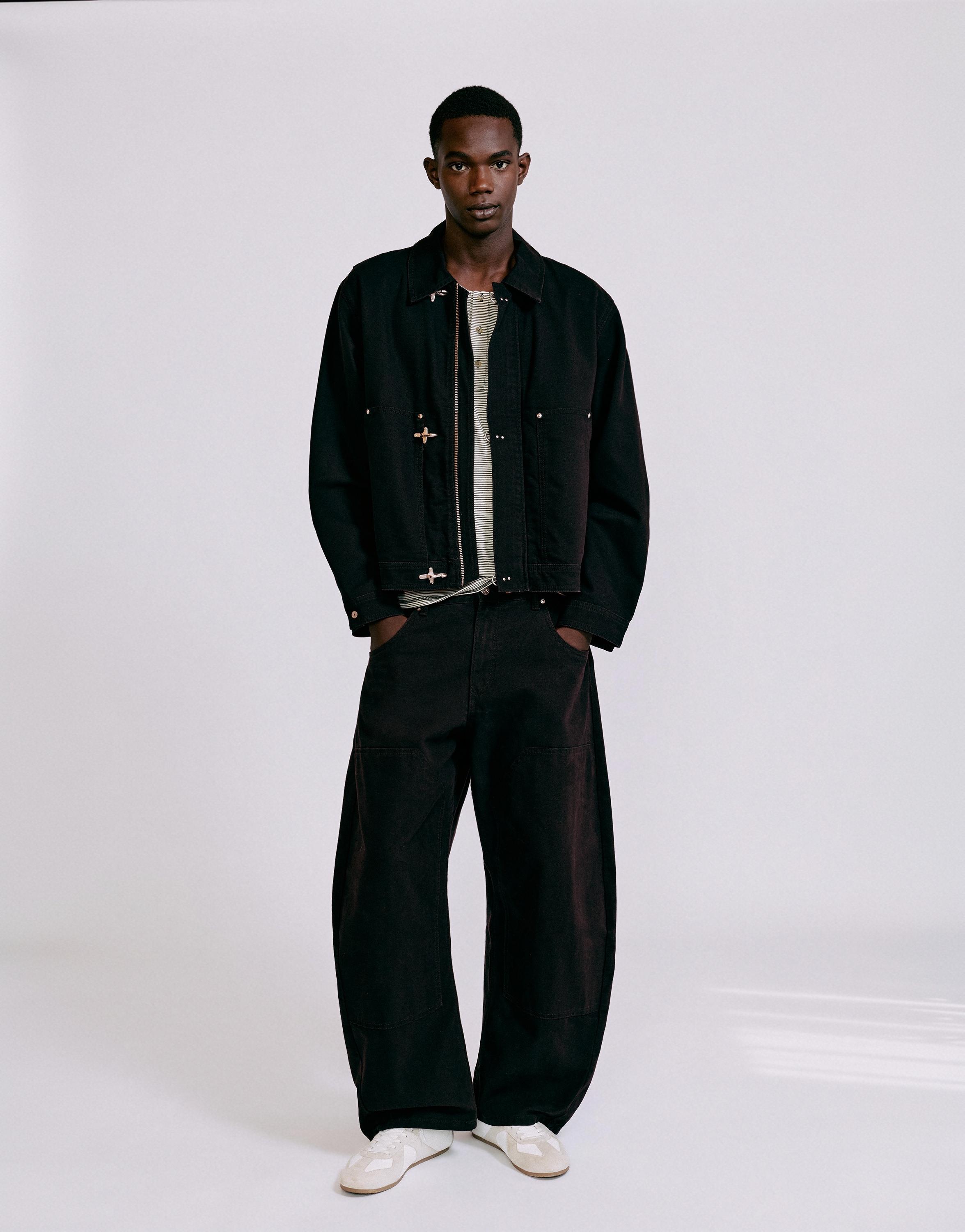 Toggle jacket — Black