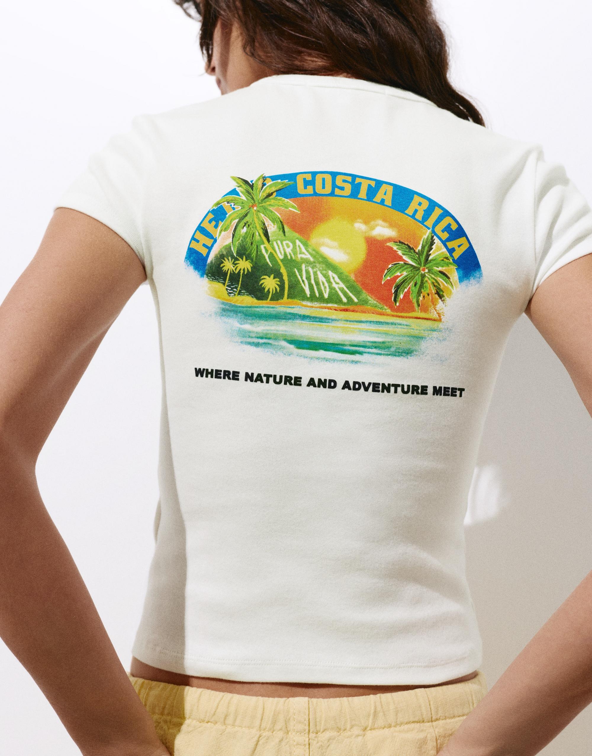 Costa Rica T-shirt — Ice