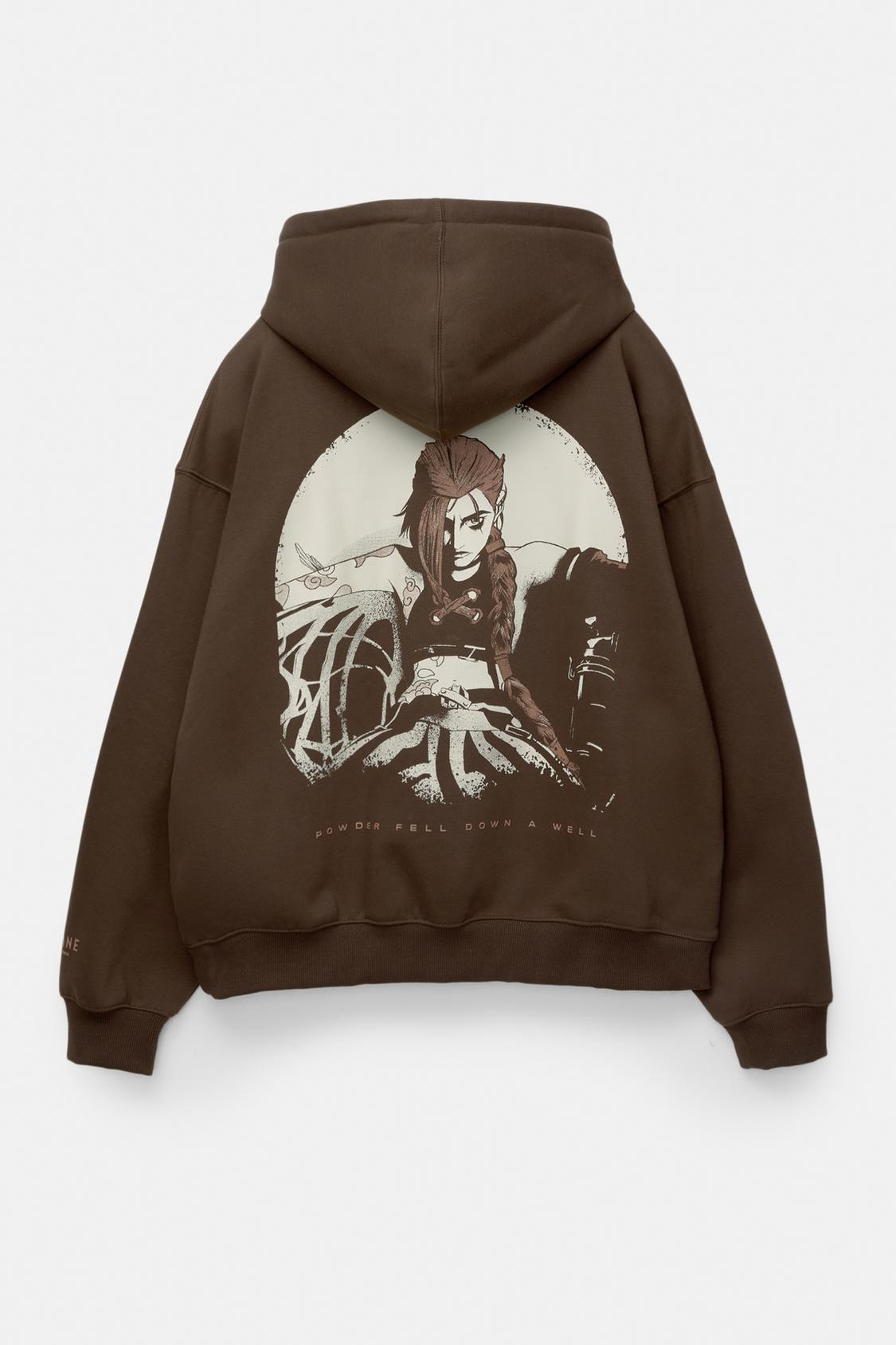 Arcane Sueter Pull Bear Arcane Sweater Met Jinx-print PULL&BEAR