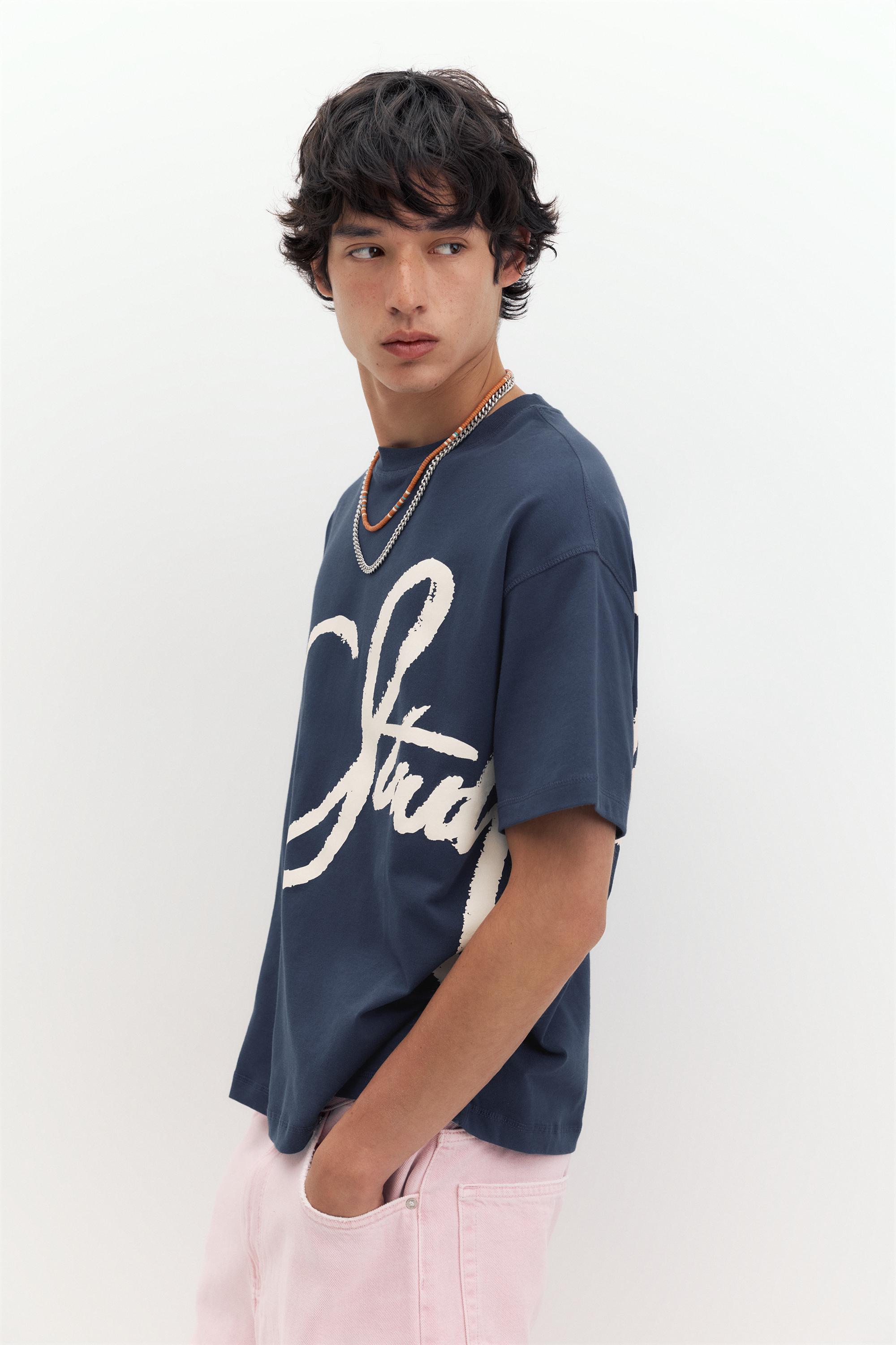 STWD graffiti T-shirt — Blue
