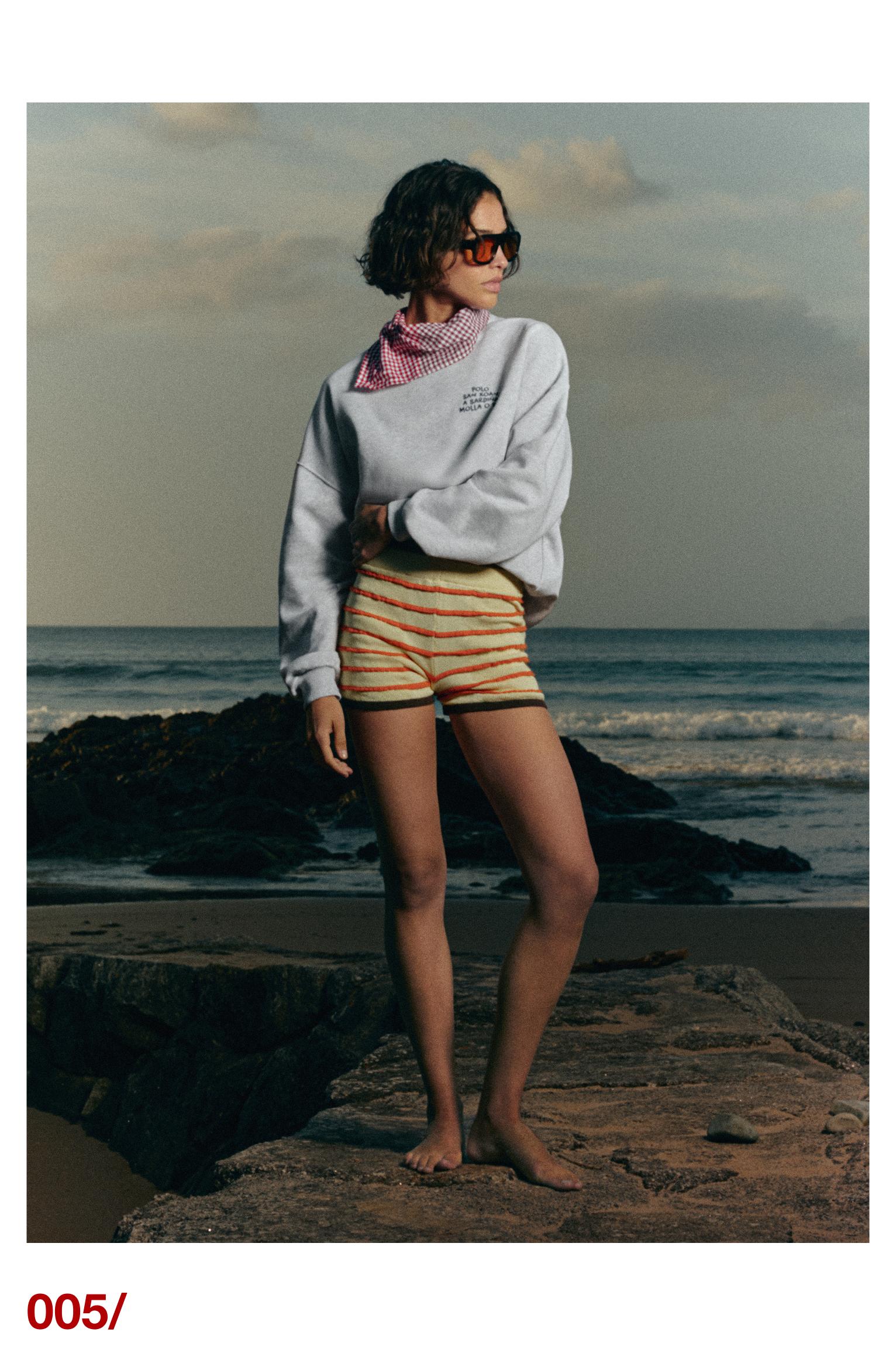 San Xoán Noite Meiga sweatshirt — Grey marl