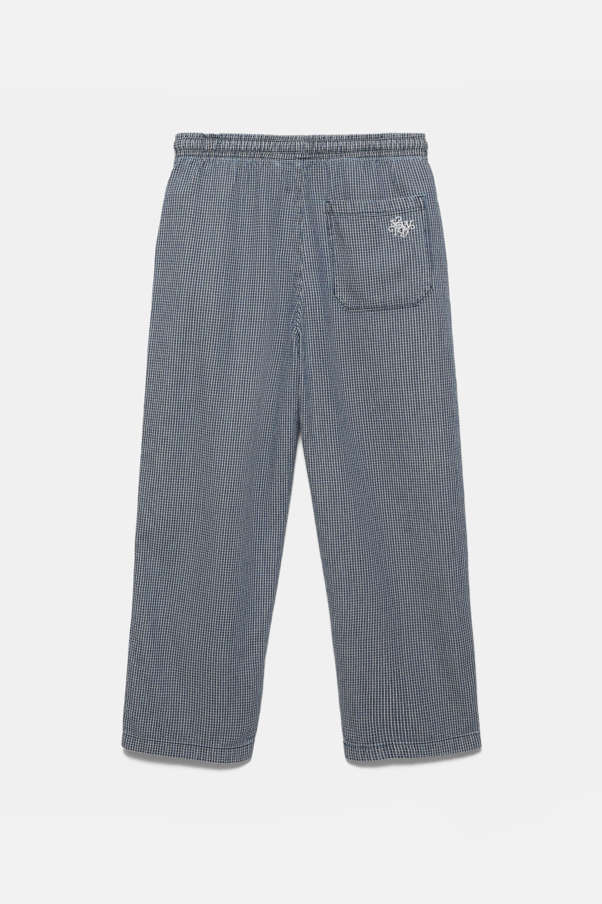 Denim joggers — Blue