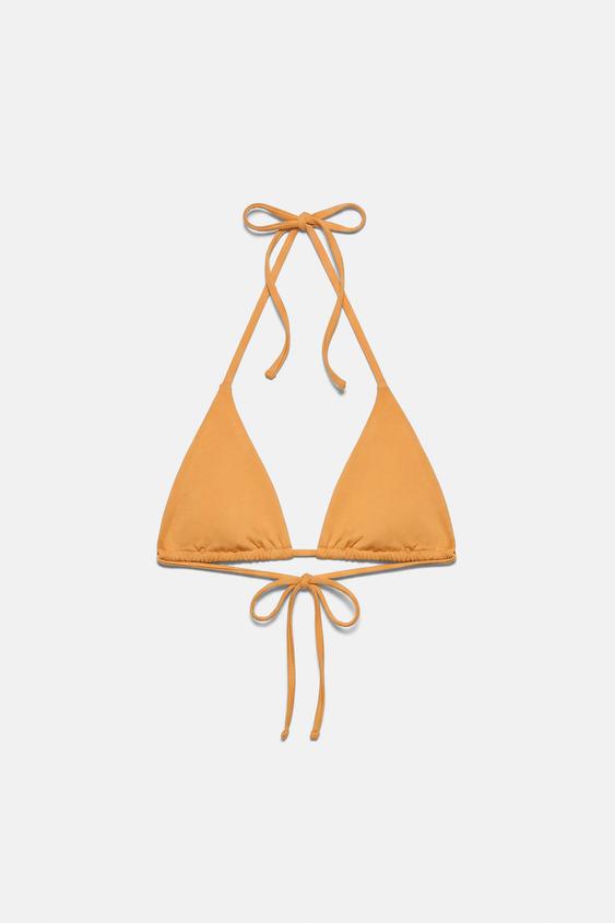 Bikini Donna Top Bralette + Slip Brasiliano Shiny Pacific - Le Blu