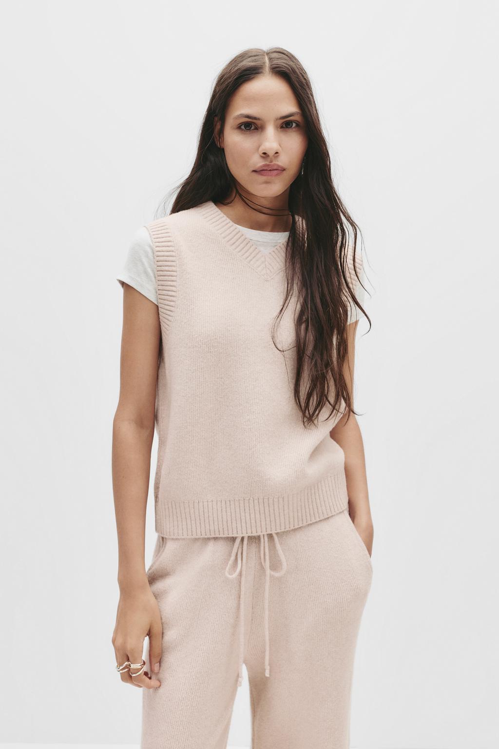 Chaleco punto soft PULL&BEAR