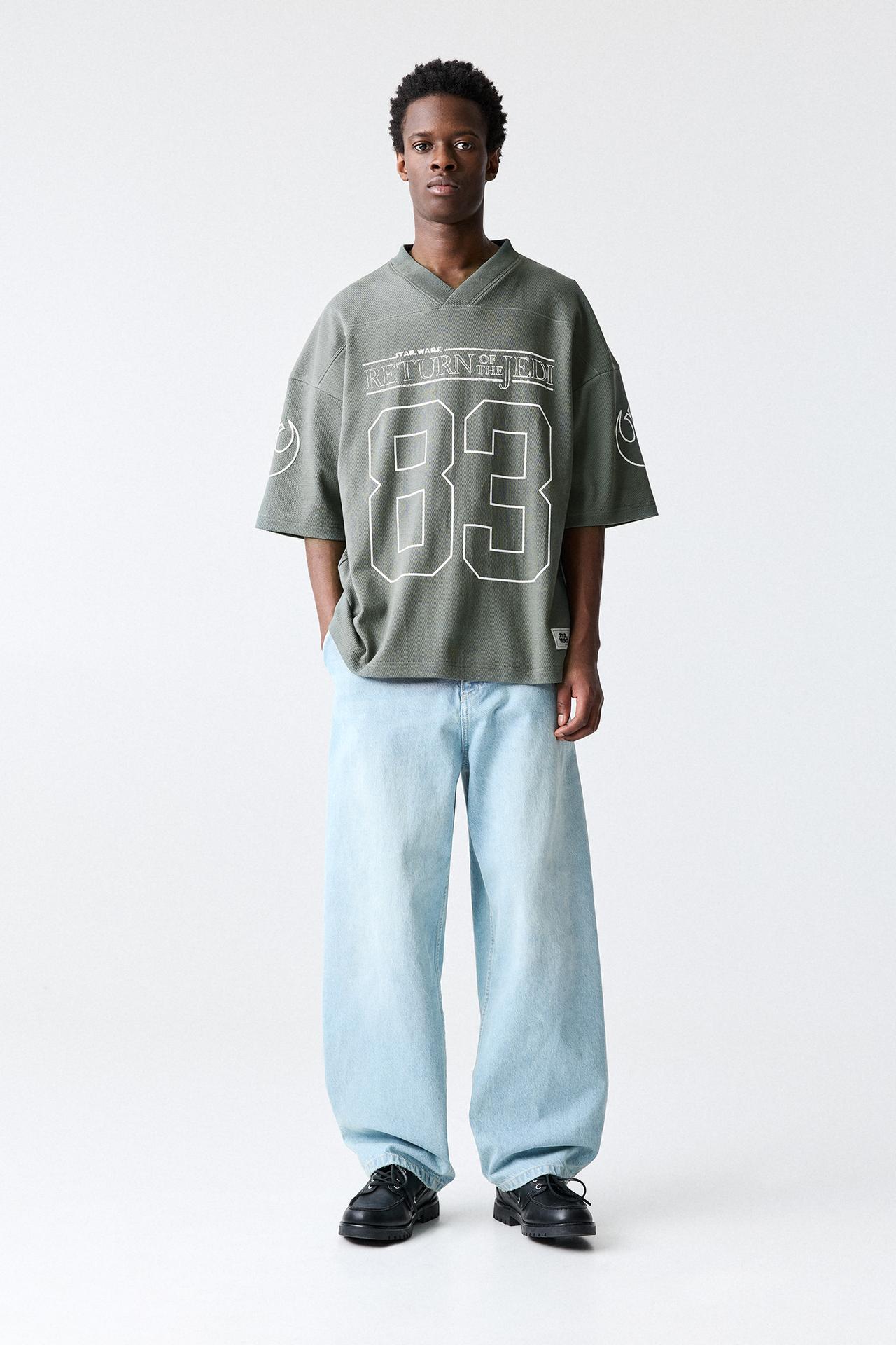 Star Wars mesh fabric T-shirt