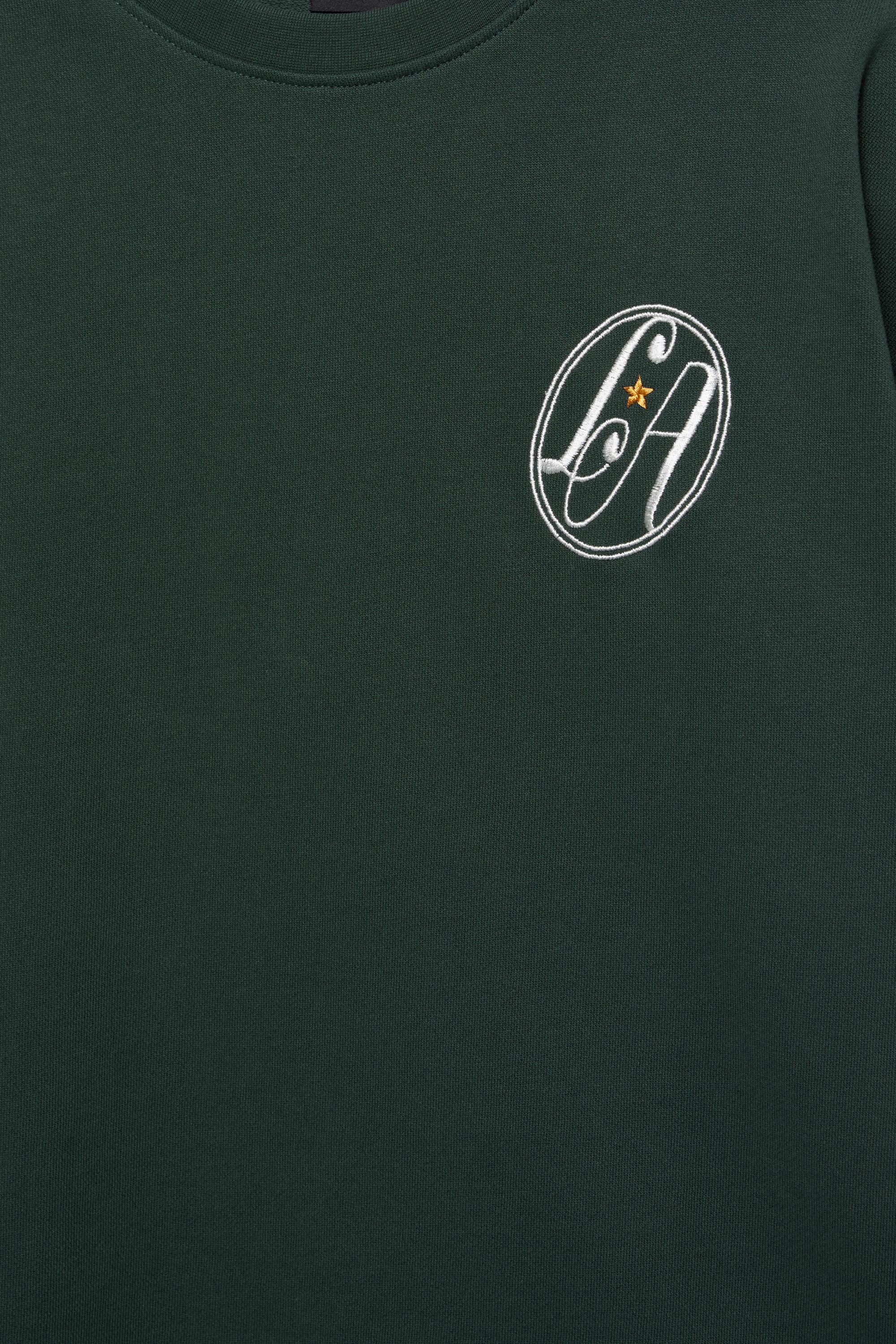 Los Angeles işlemeli t-shirt - Görsel 4