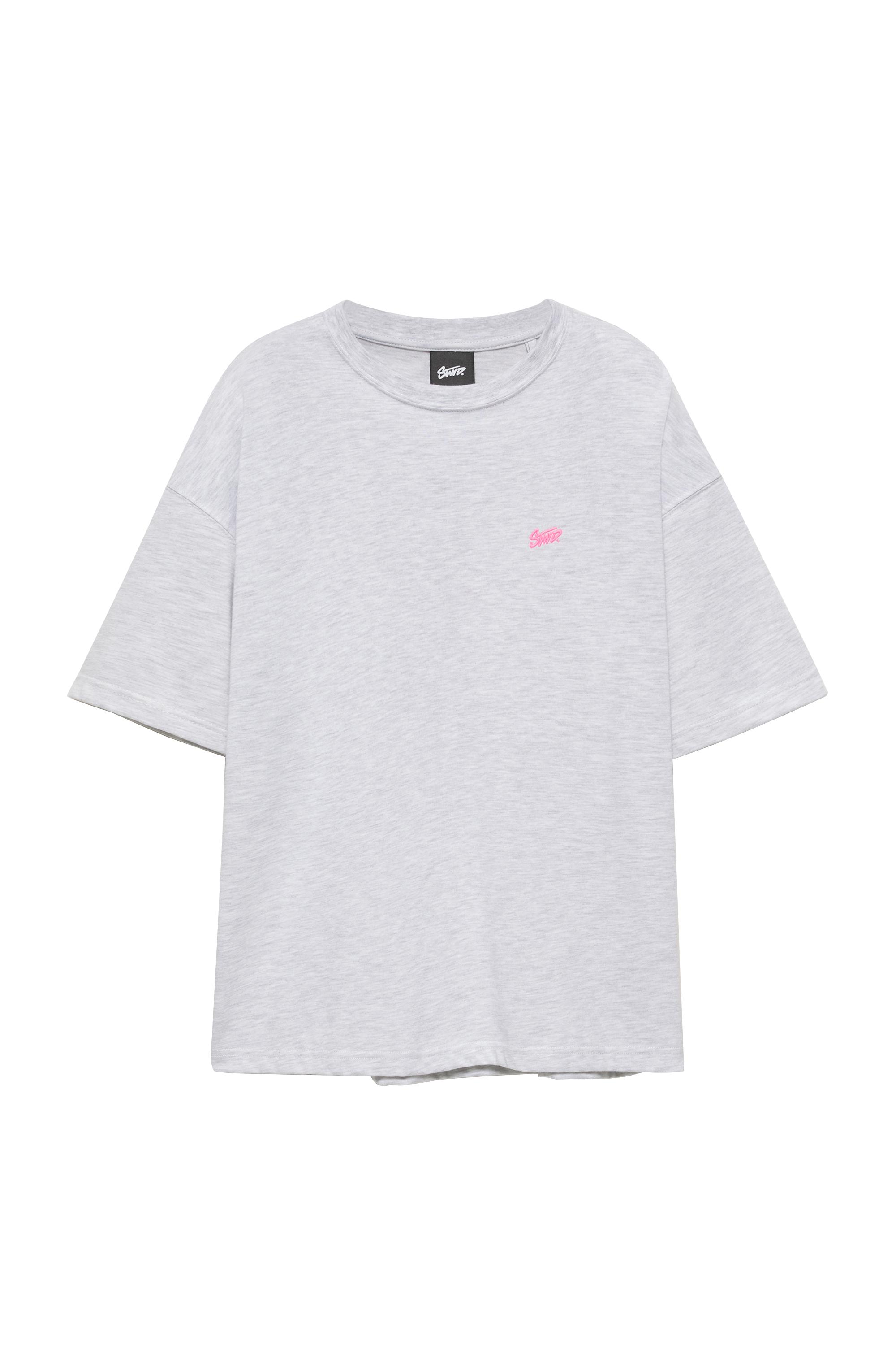Pull&Bear STWD logolu boxy tişört