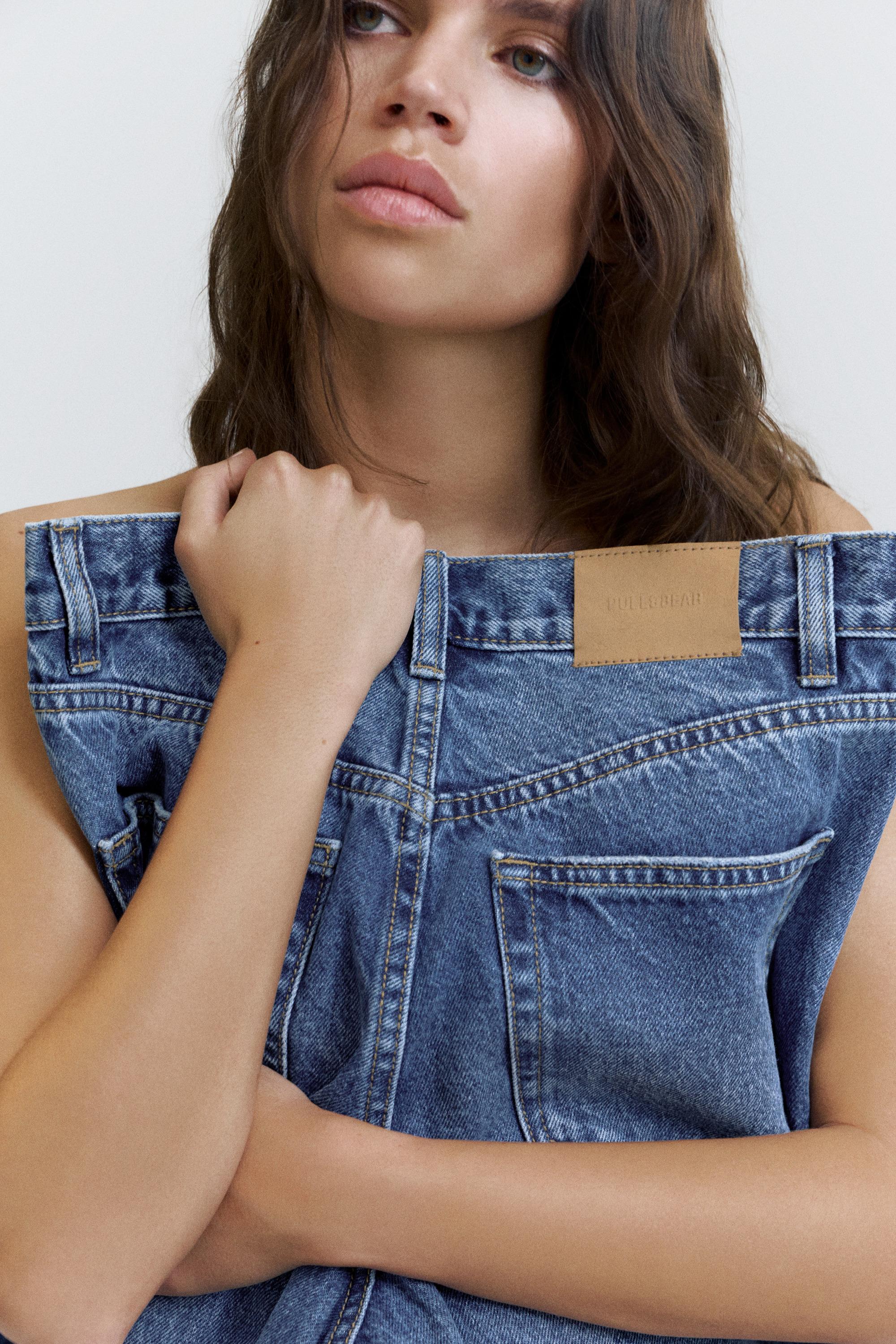 Mom fit yüksek bel jean - Görsel 16