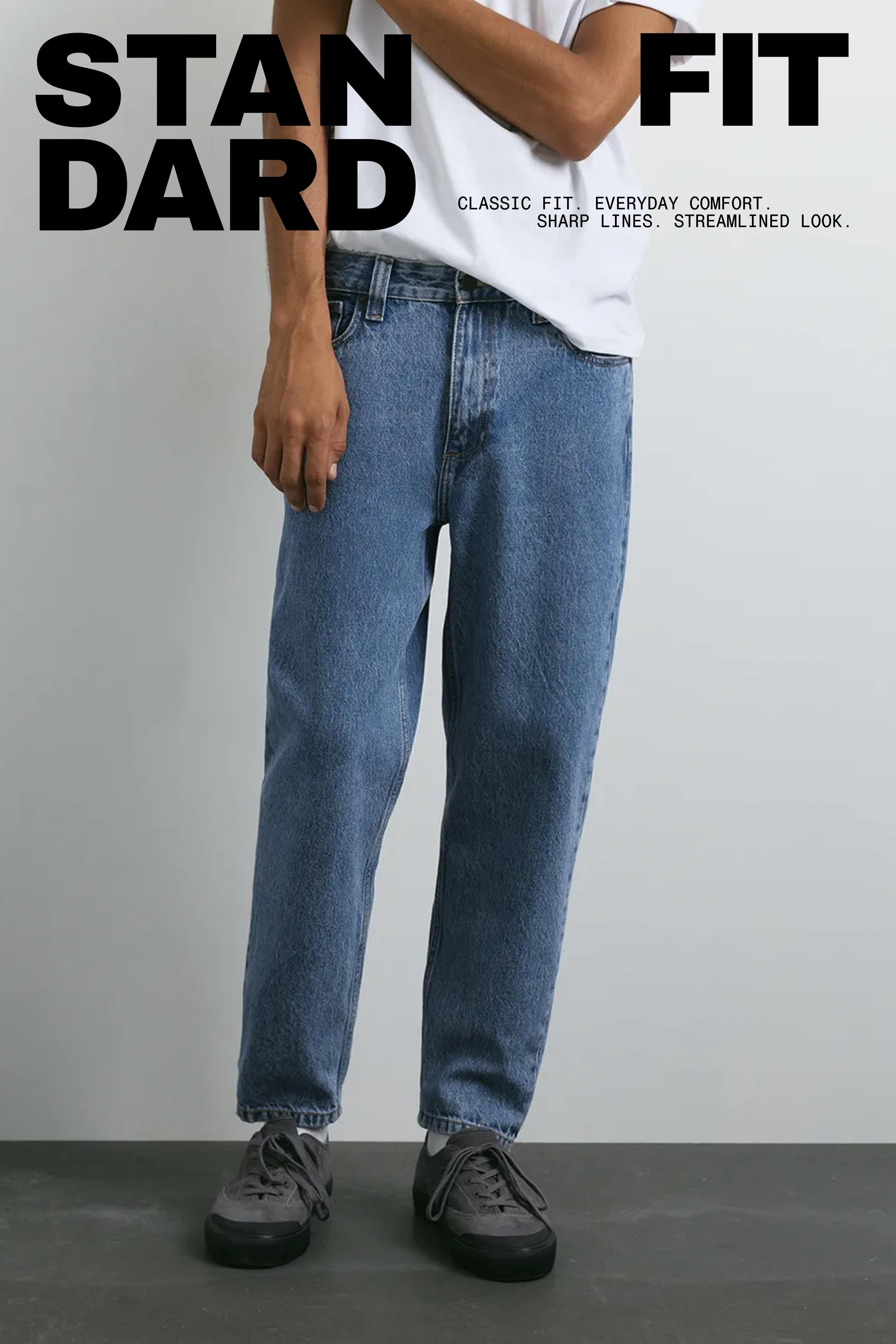Standard jeans — Medium blue
