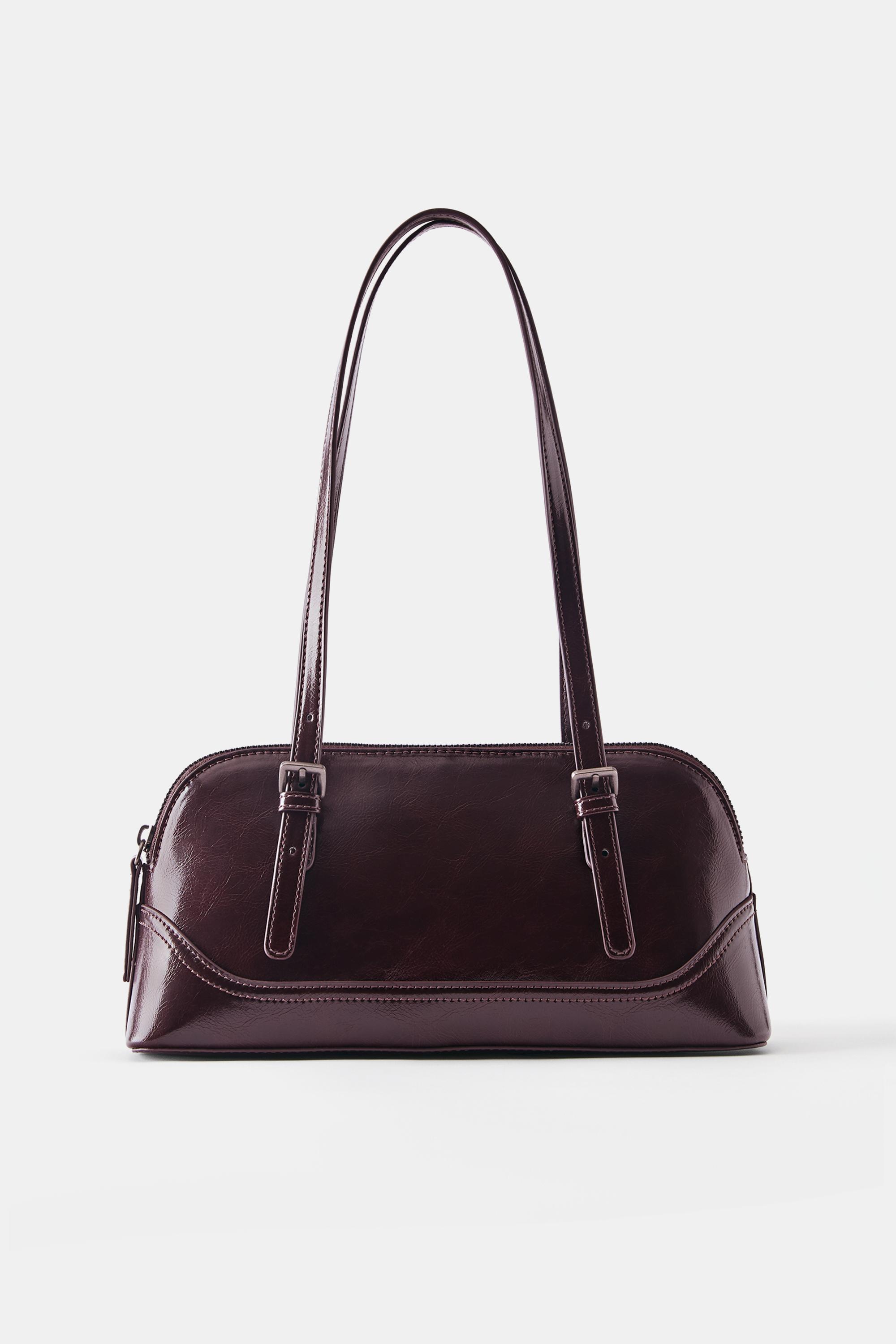 Bowling shoulder bag — Maroon