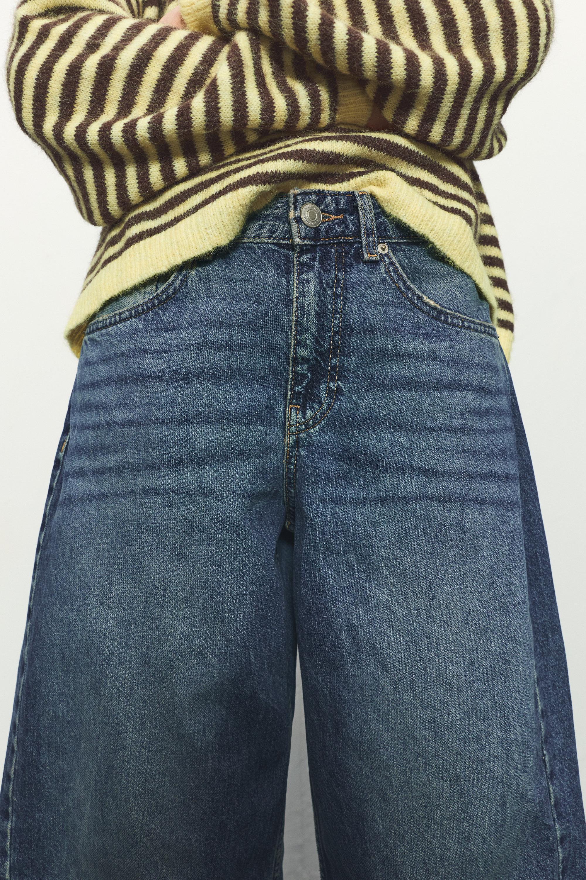 Düşük bel barrel jean - Görsel 21