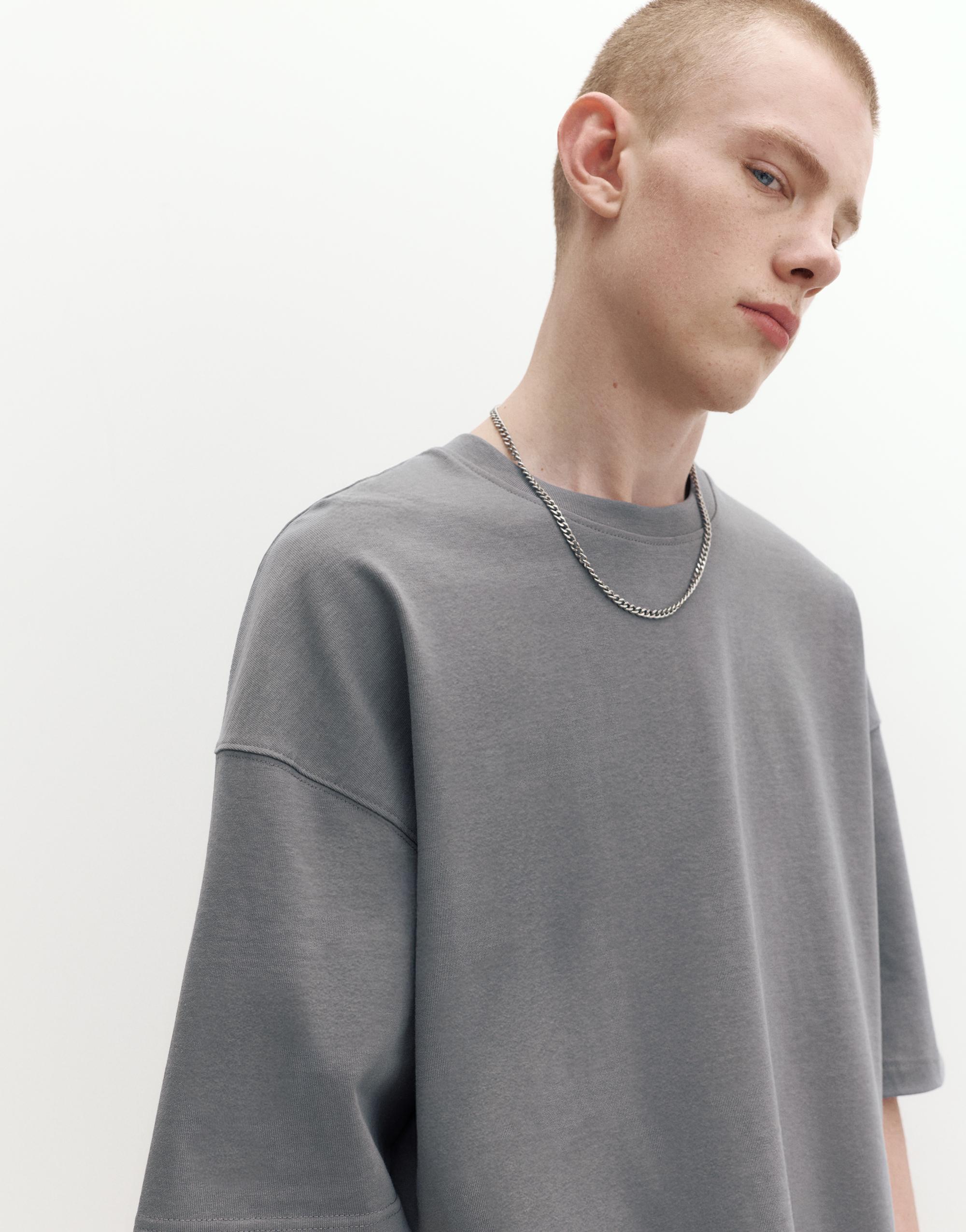 Loose fit T-shirt — Grey