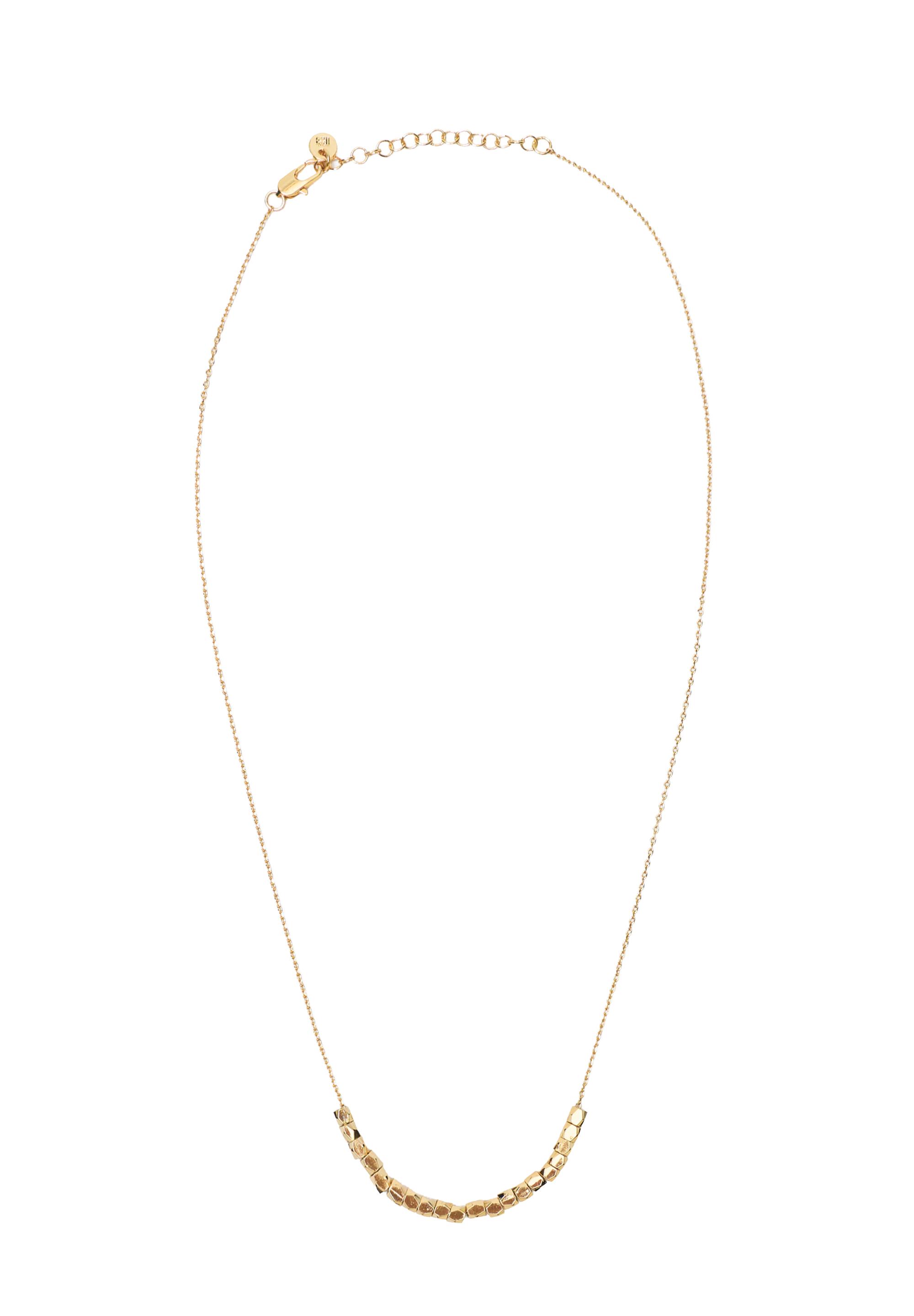 Beaded necklace — Gold (alternate view)