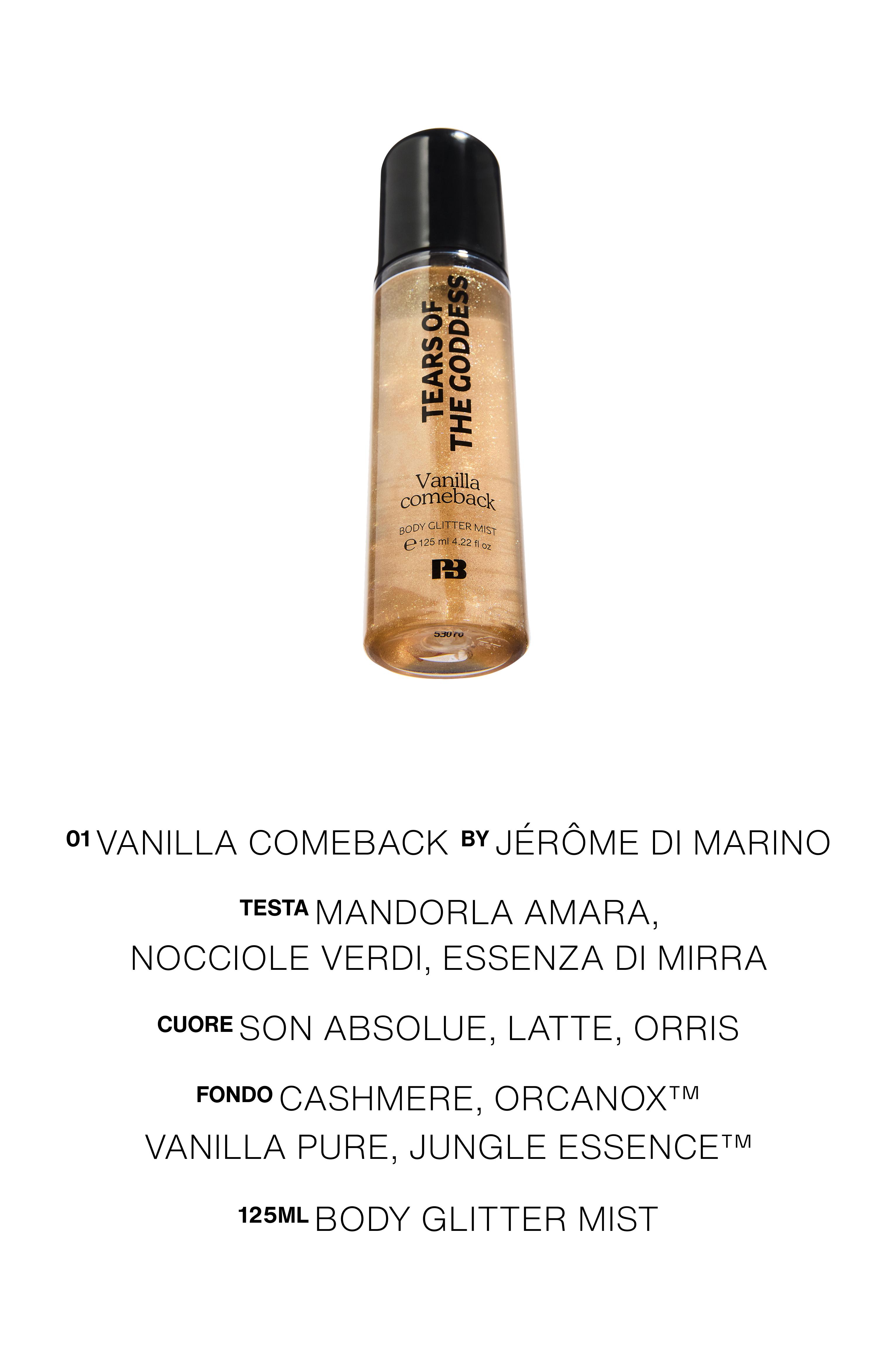 Tears of the Goddess Vanilla Comeback Shimmery Body Mist — 125 ml (4.23 fl oz)