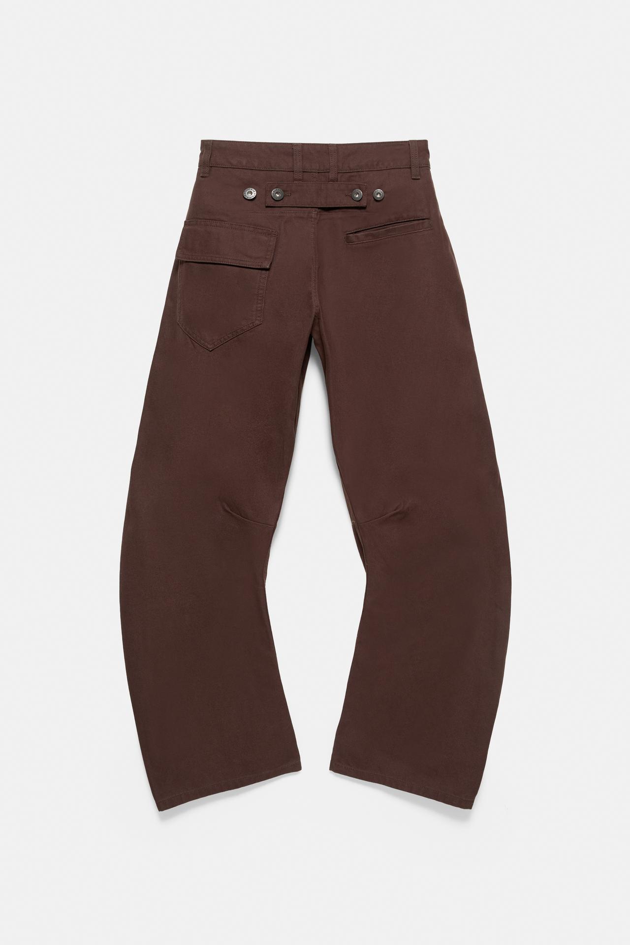 Dickies barrel chino trousers — Brown