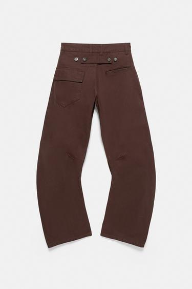 Dickies barrel chino trousers — Brown 6