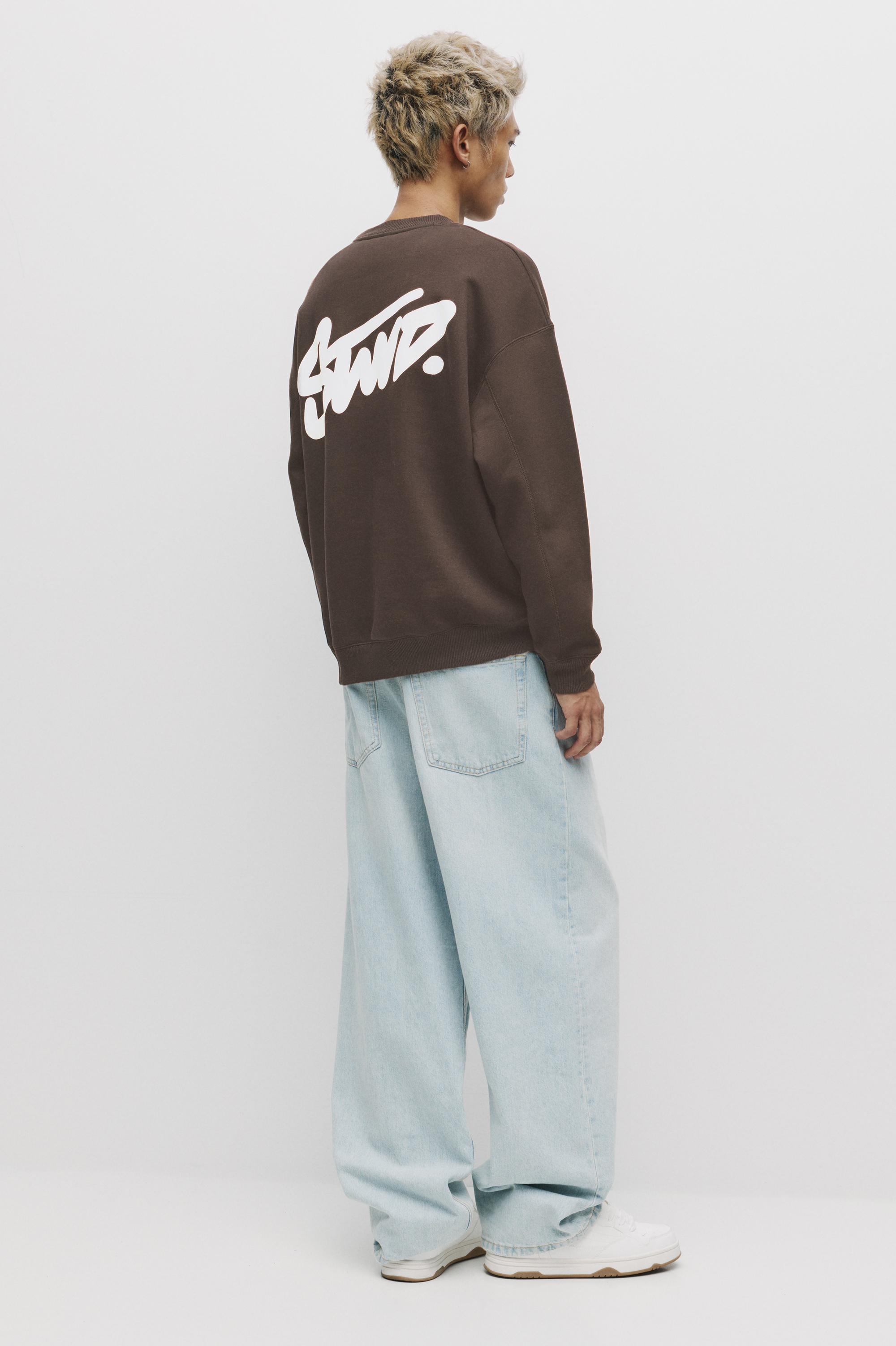 STWD bisiklet yaka sweatshirt - Görsel 8