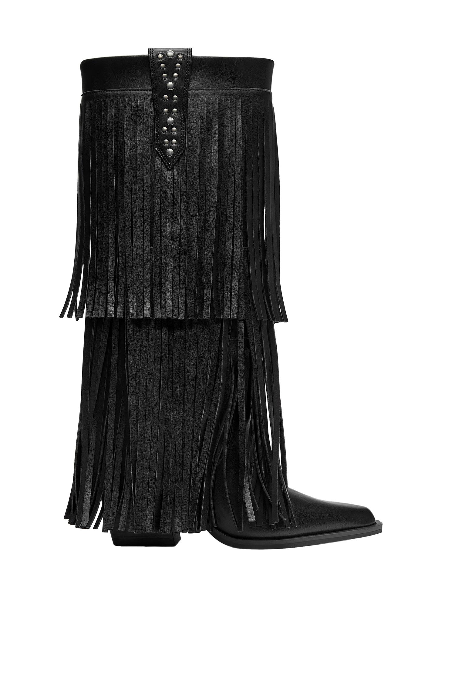 Püsküllü kovboy botu - Görsel 5