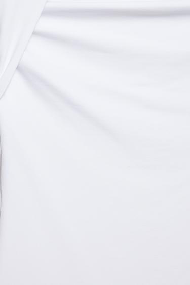 Cut-out T-shirt — White 7
