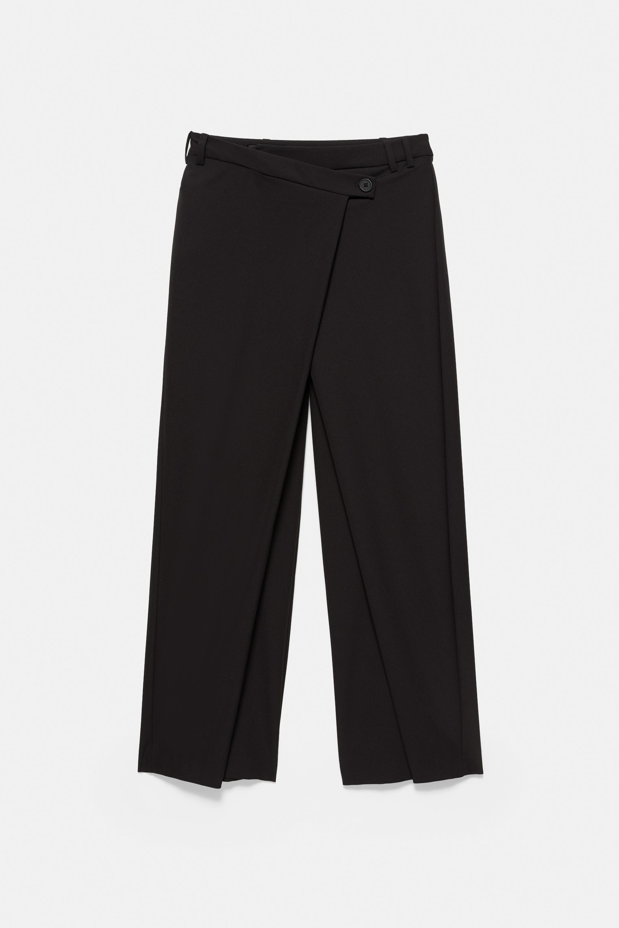 Pull&Bear Kruvaze bel klasik pantolon görsel 2
