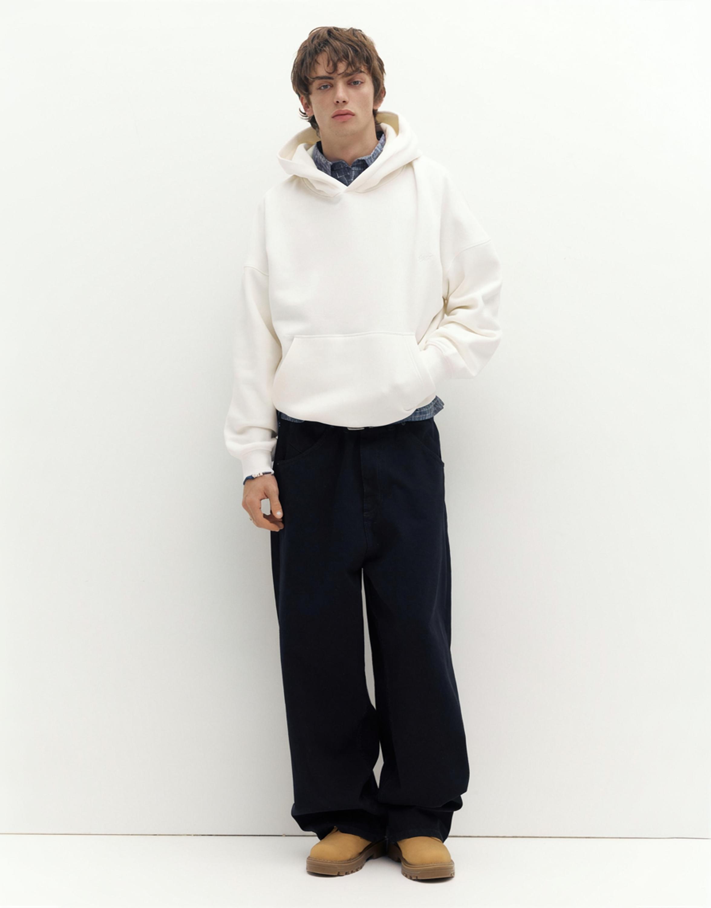 STWD İşlemeli kapüşonlu sweatshirt - Görsel 65