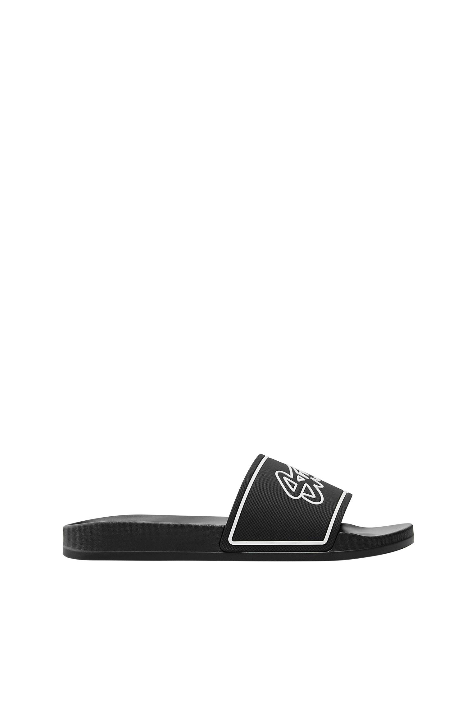 STWD logolu kauçuk sandalet - Görsel 6