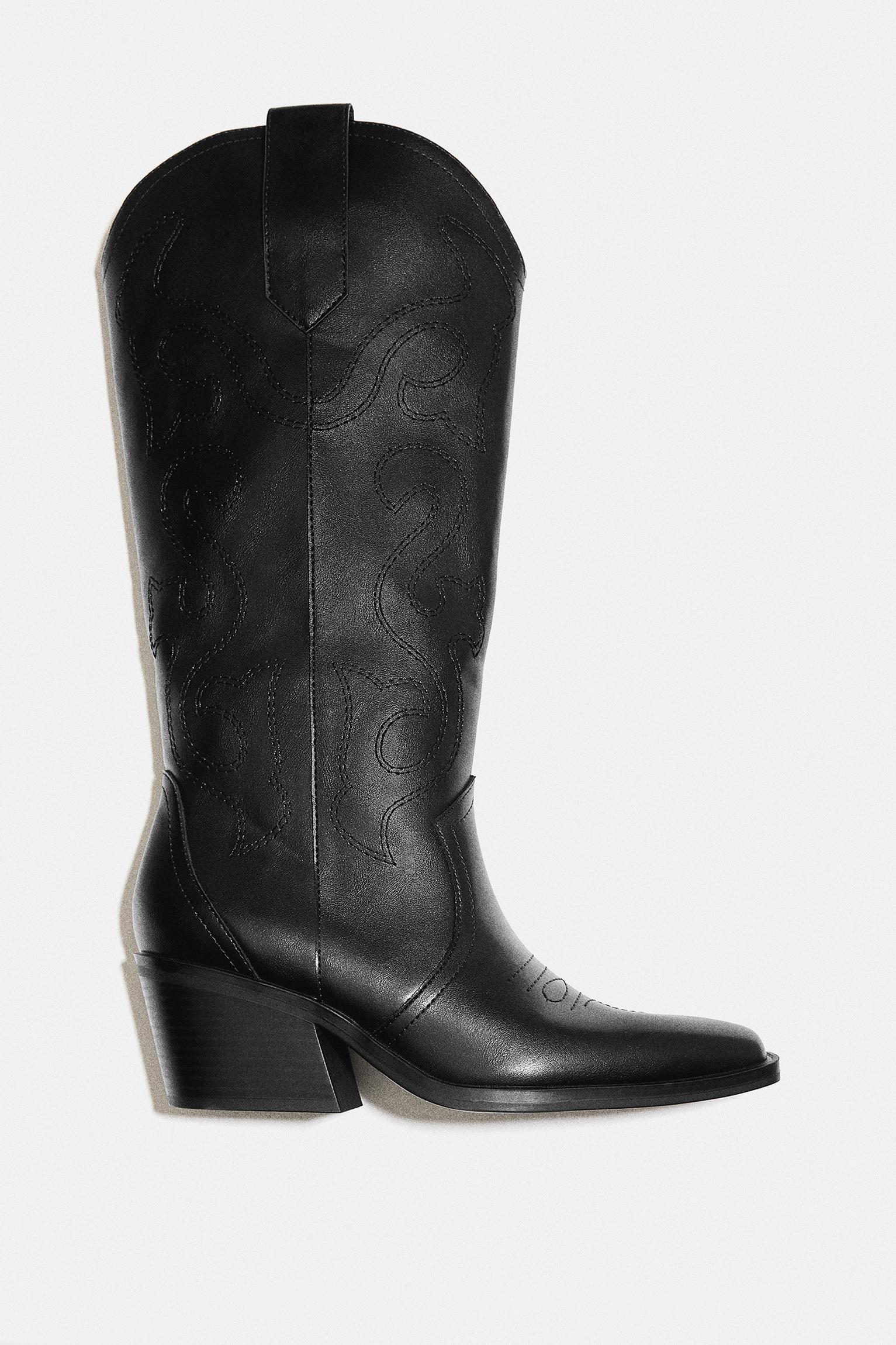 Cowboy boots — Black