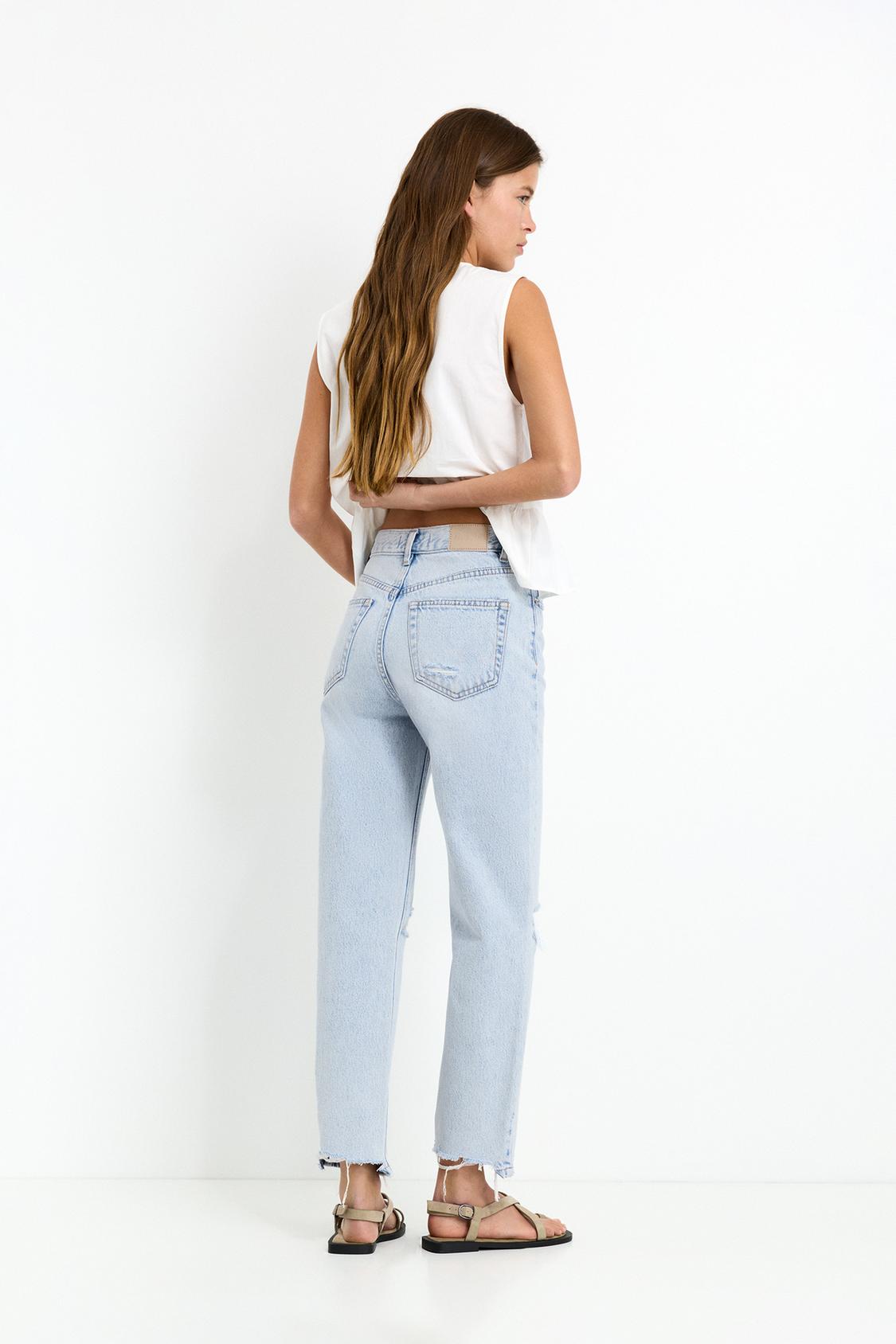 Asos Jeans Donna In Saldo Asos Design Pantaloni Cavallo Basso