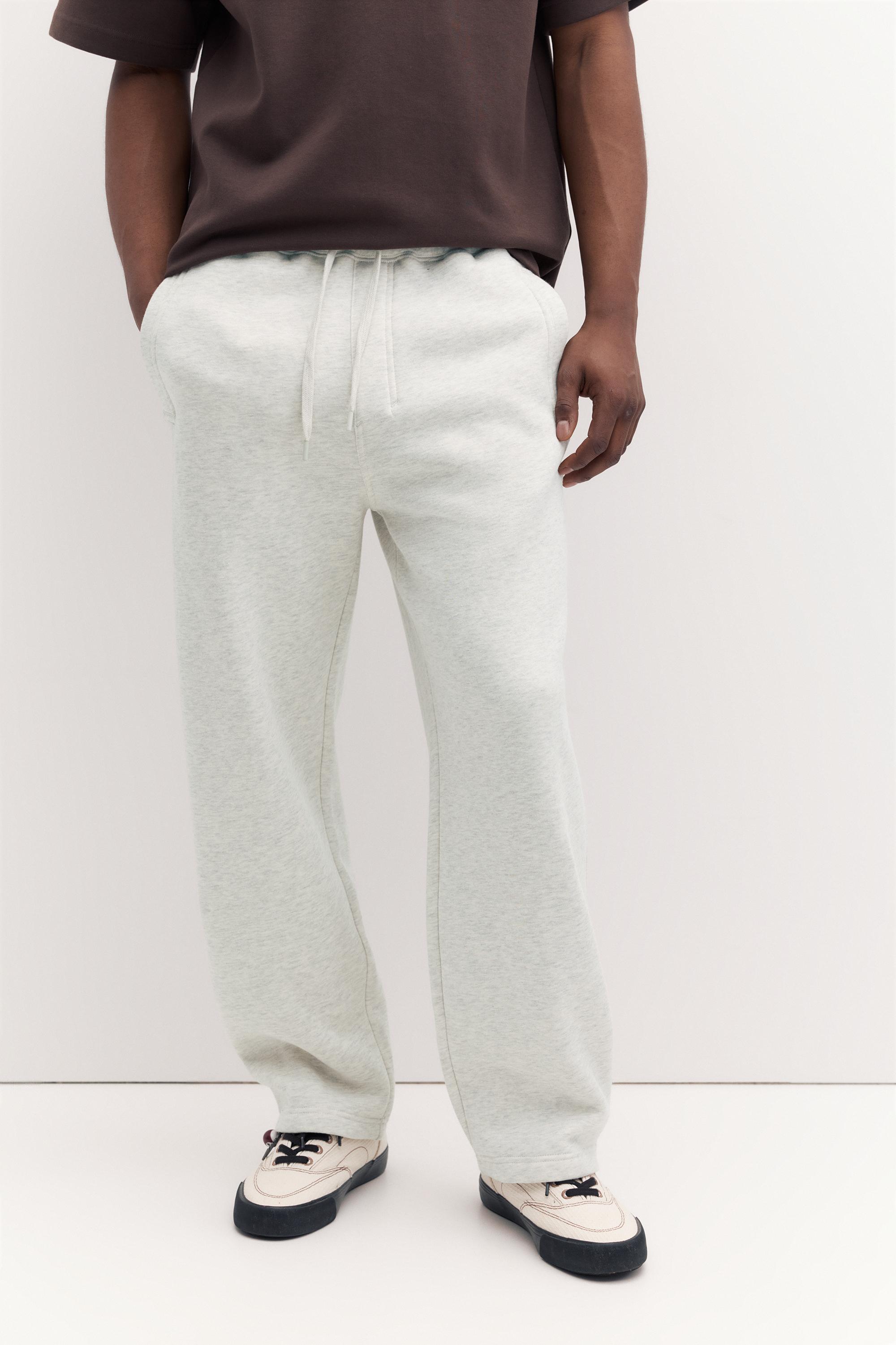 Basic baggy tracksuit bottoms — Ice