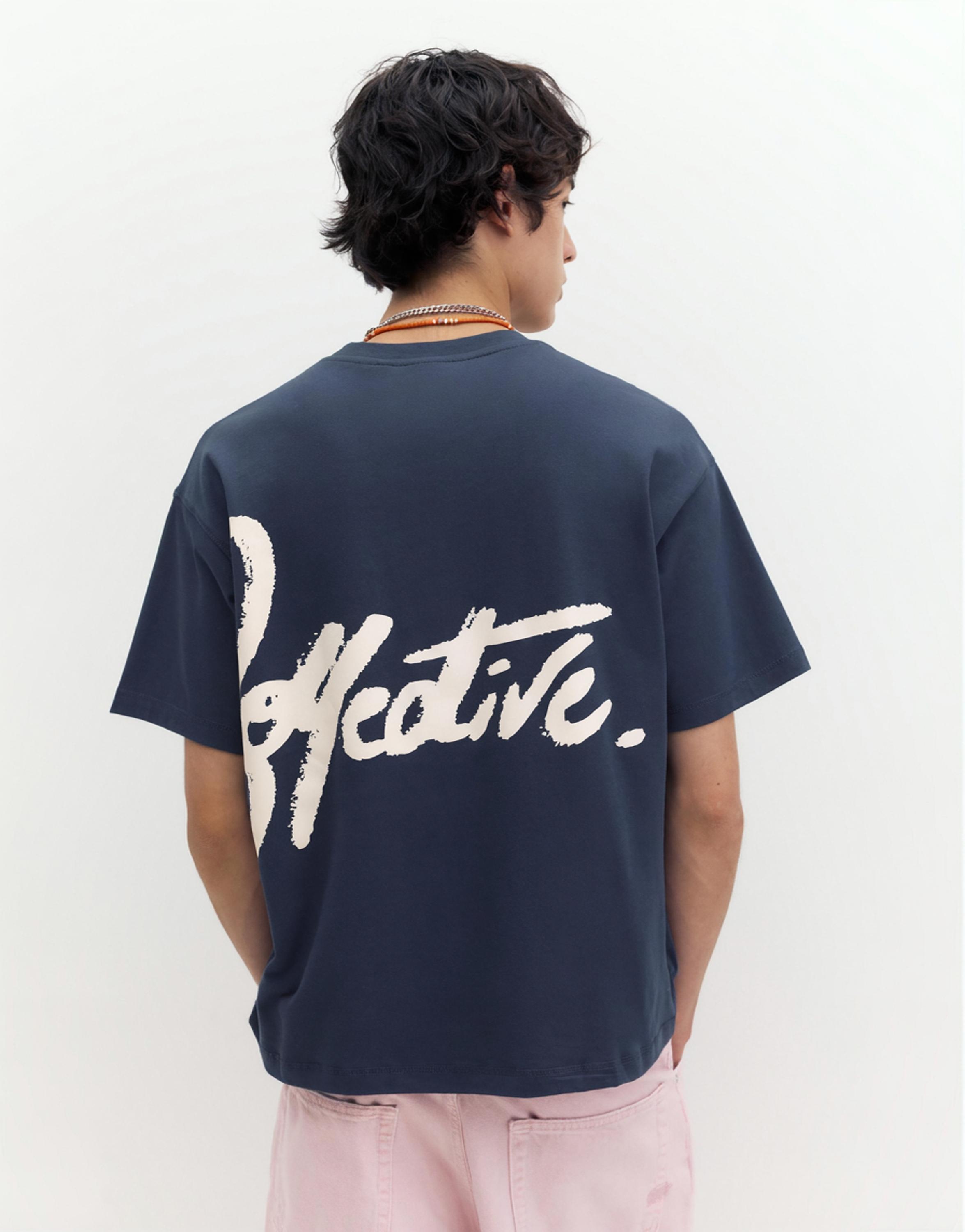 STWD graffiti T-shirt — Blue