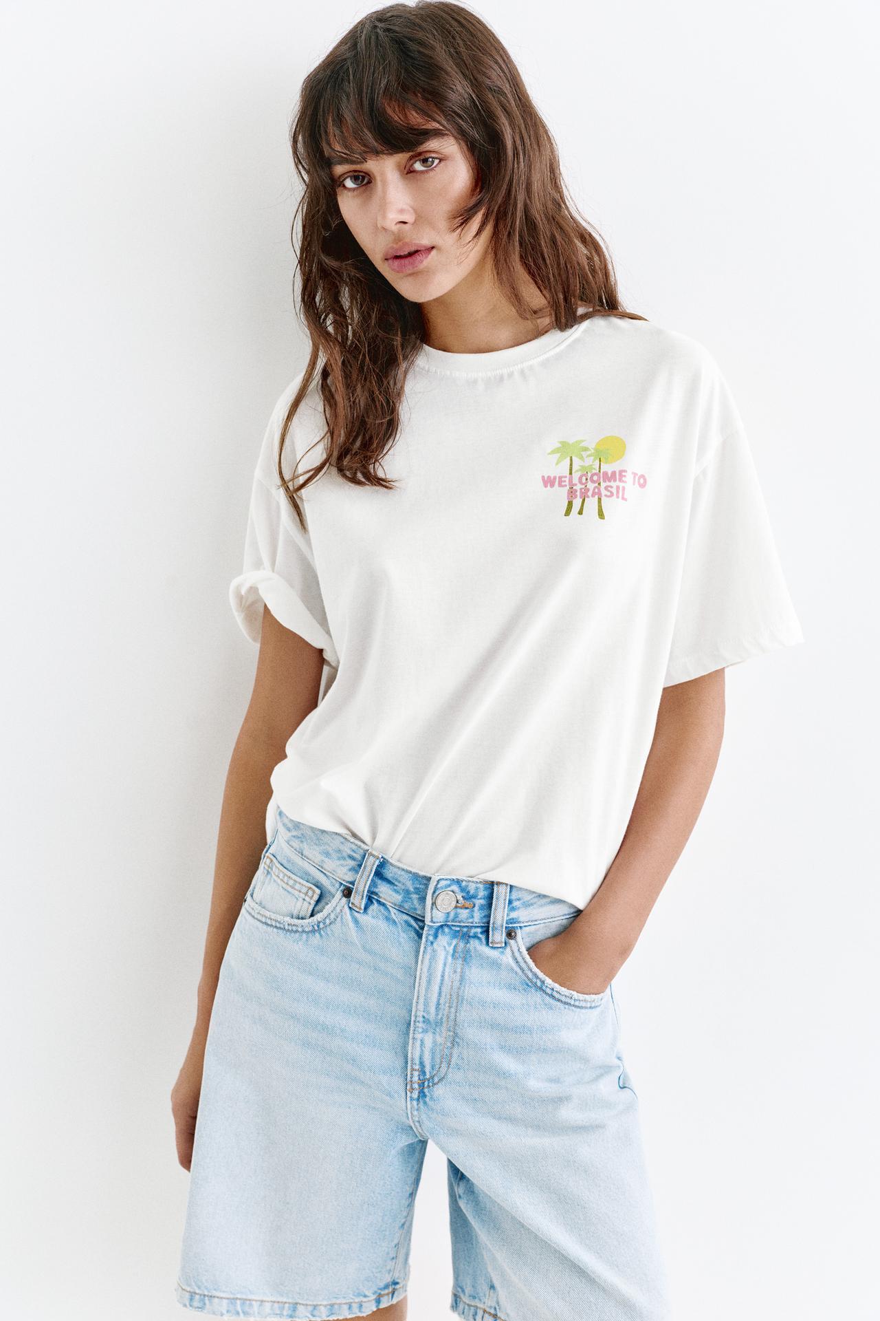 Brazil graphic T-shirt — Ice
