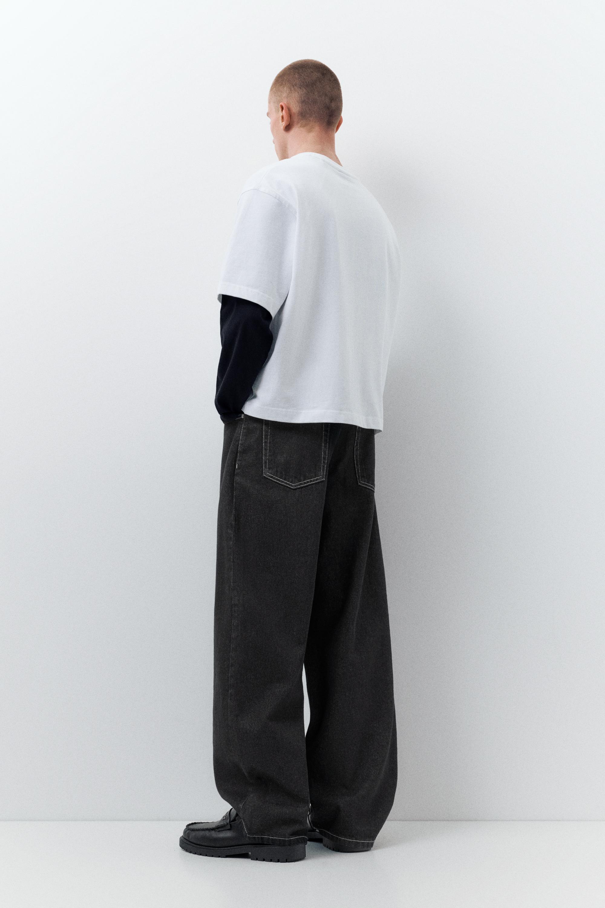Baggy balloon jeans — Black