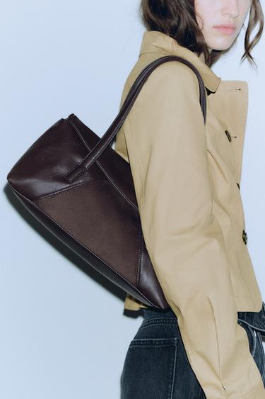 Combined shoulder bag — Brown 2