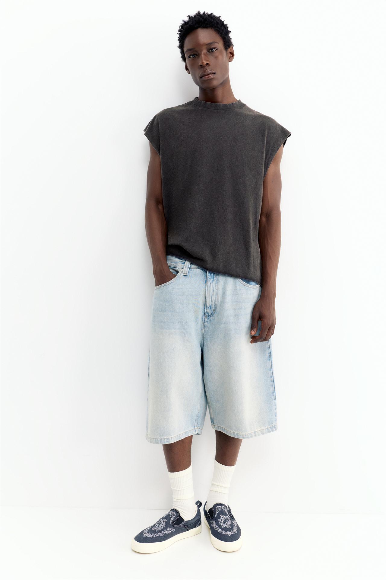 Acid wash tank top — Black