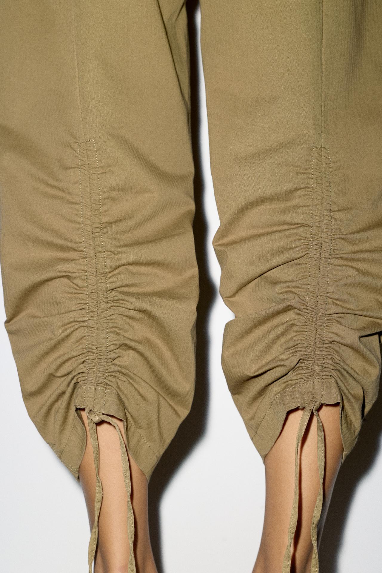 Cargo capris — Pale khaki