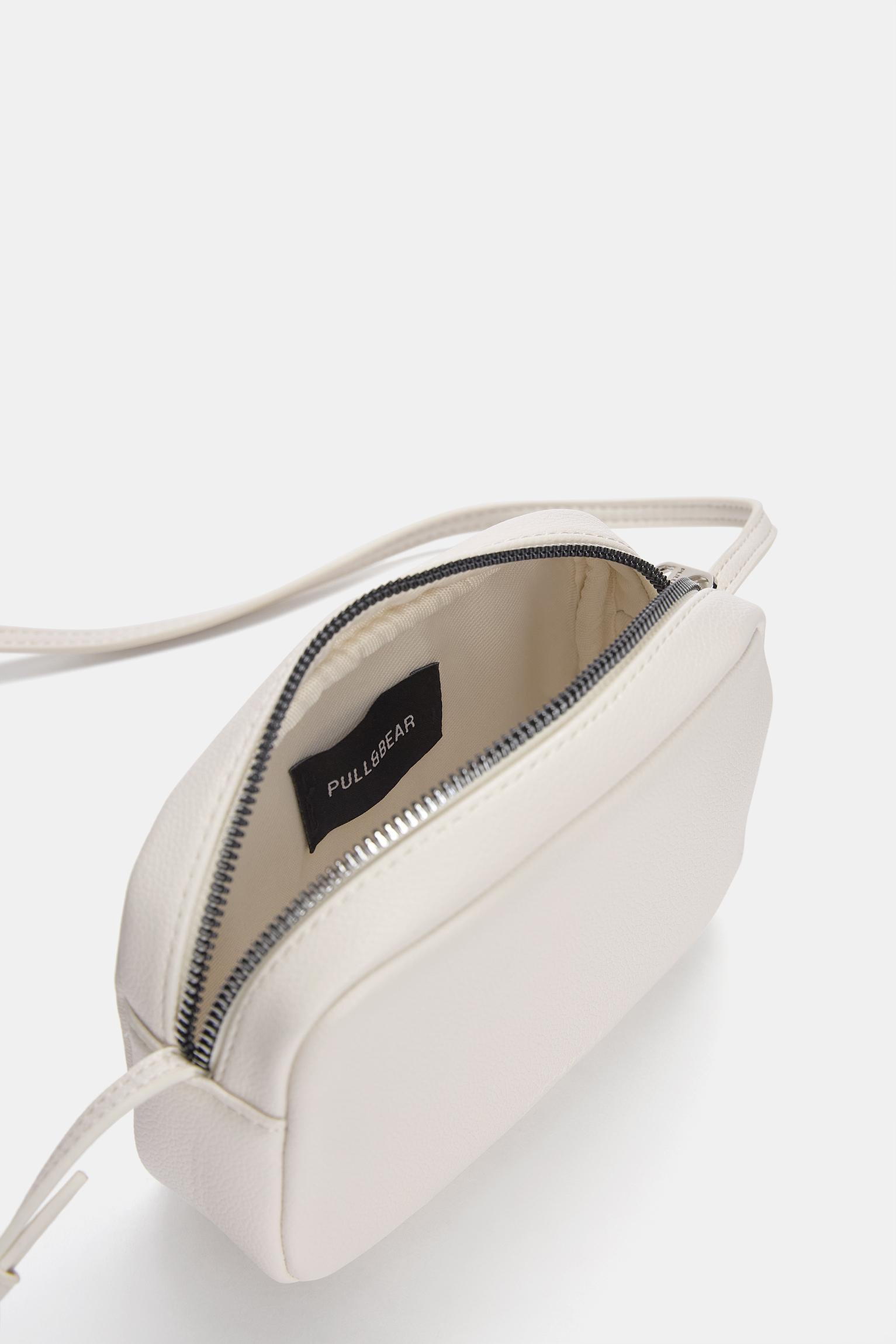 Basic crossbody bag — Ecru