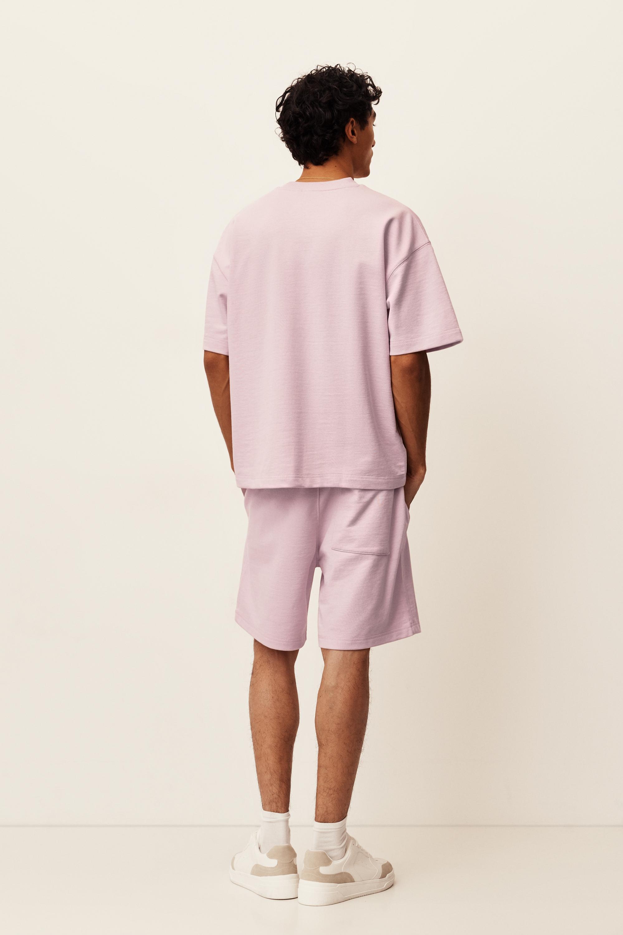 Logolu jogger bermuda şort - Görsel 40