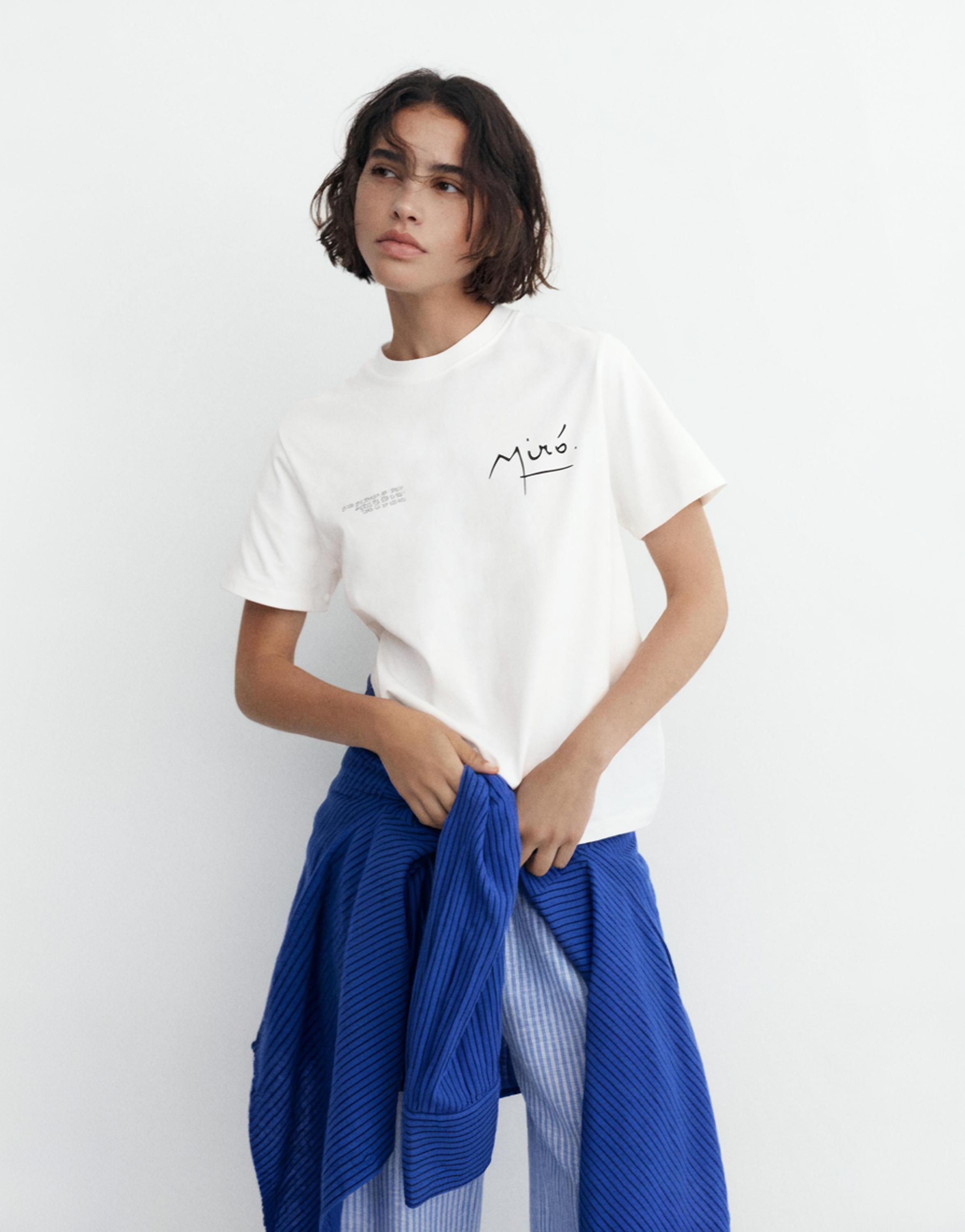 Joan Miró short sleeve T-shirt — White