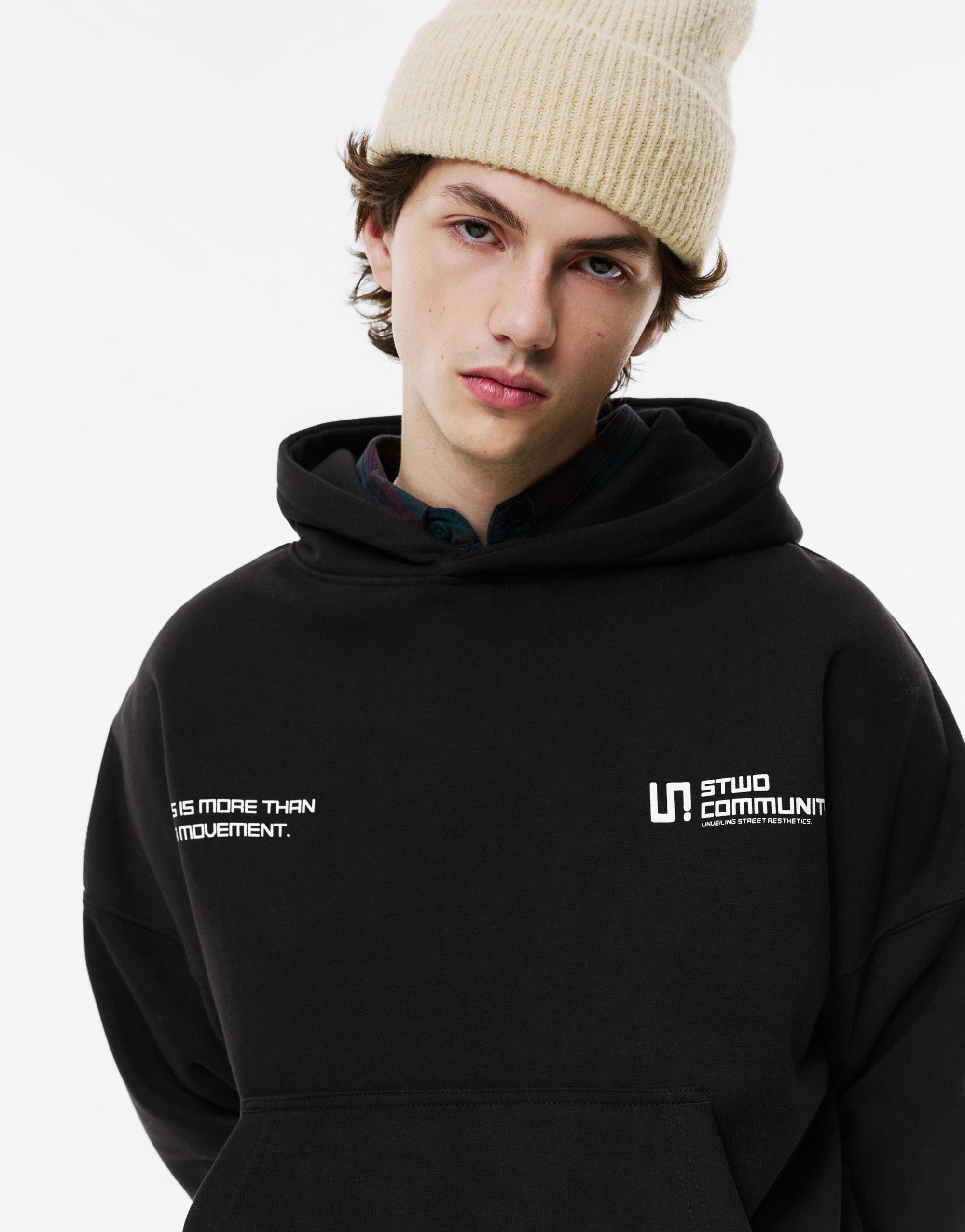 STWD kapüşonlu sweatshirt - Görsel 25