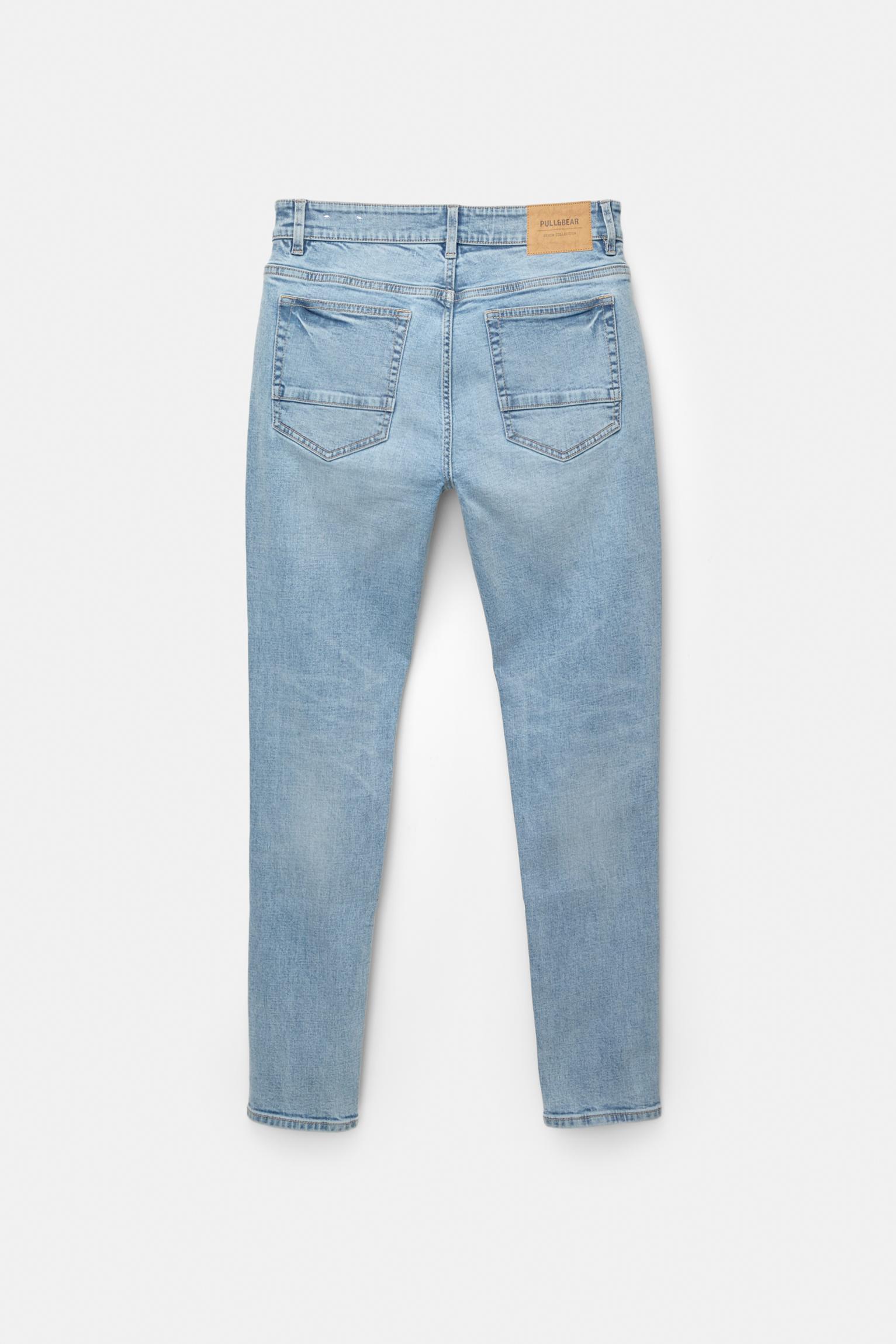 Basic skinny jeans — Pale indigo