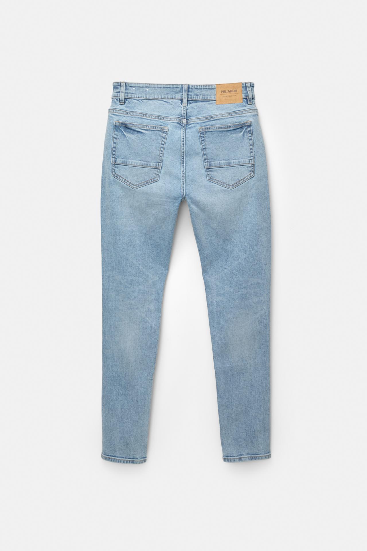 Basic skinny jeans — Pale indigo