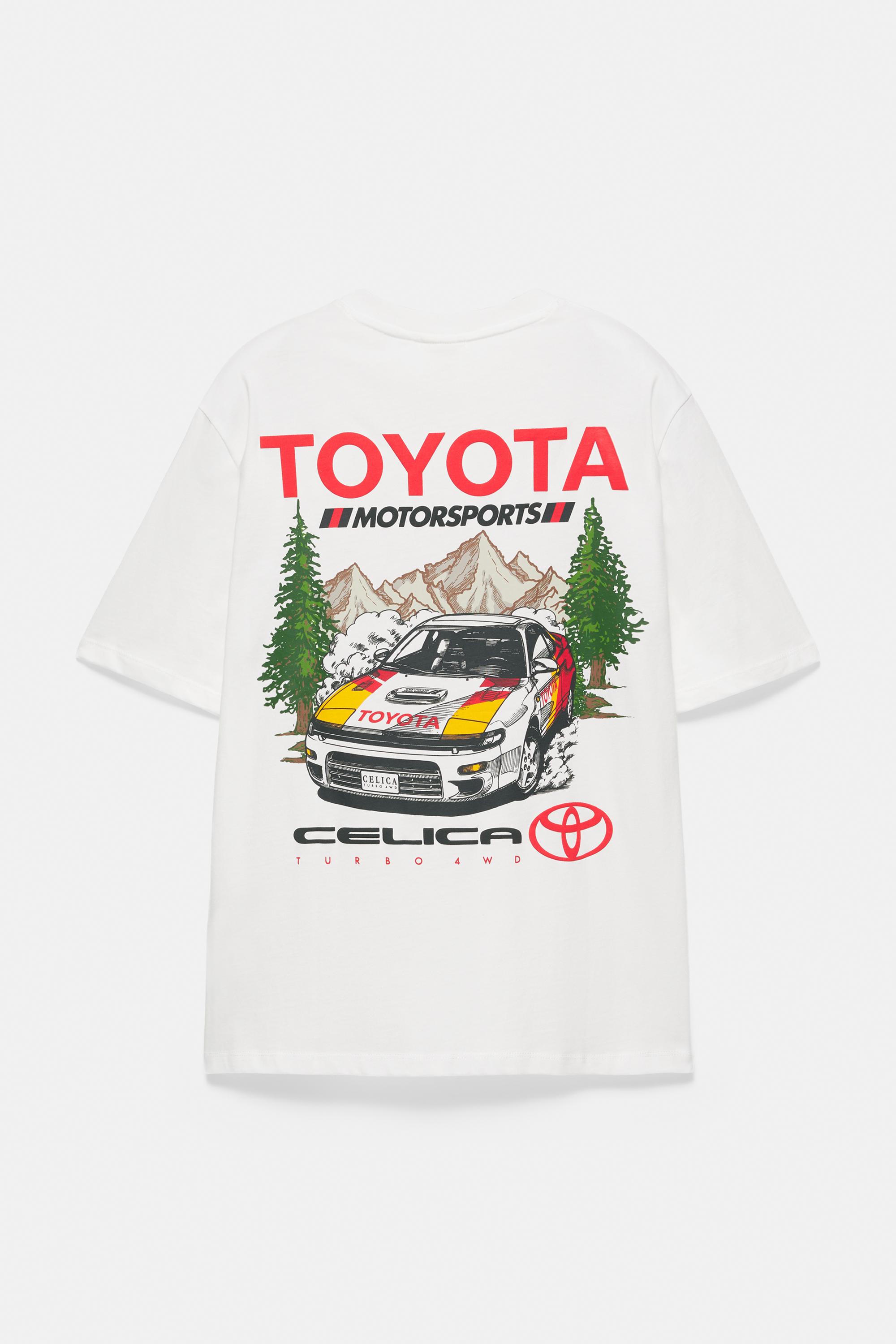 Regular fit Toyota T-shirt — Off white
